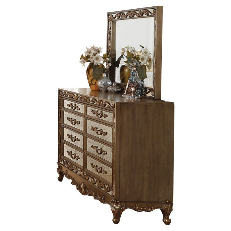 Orianne - Mirror - Antique Gold - Urban Living Furniture (Los Angeles, CA)