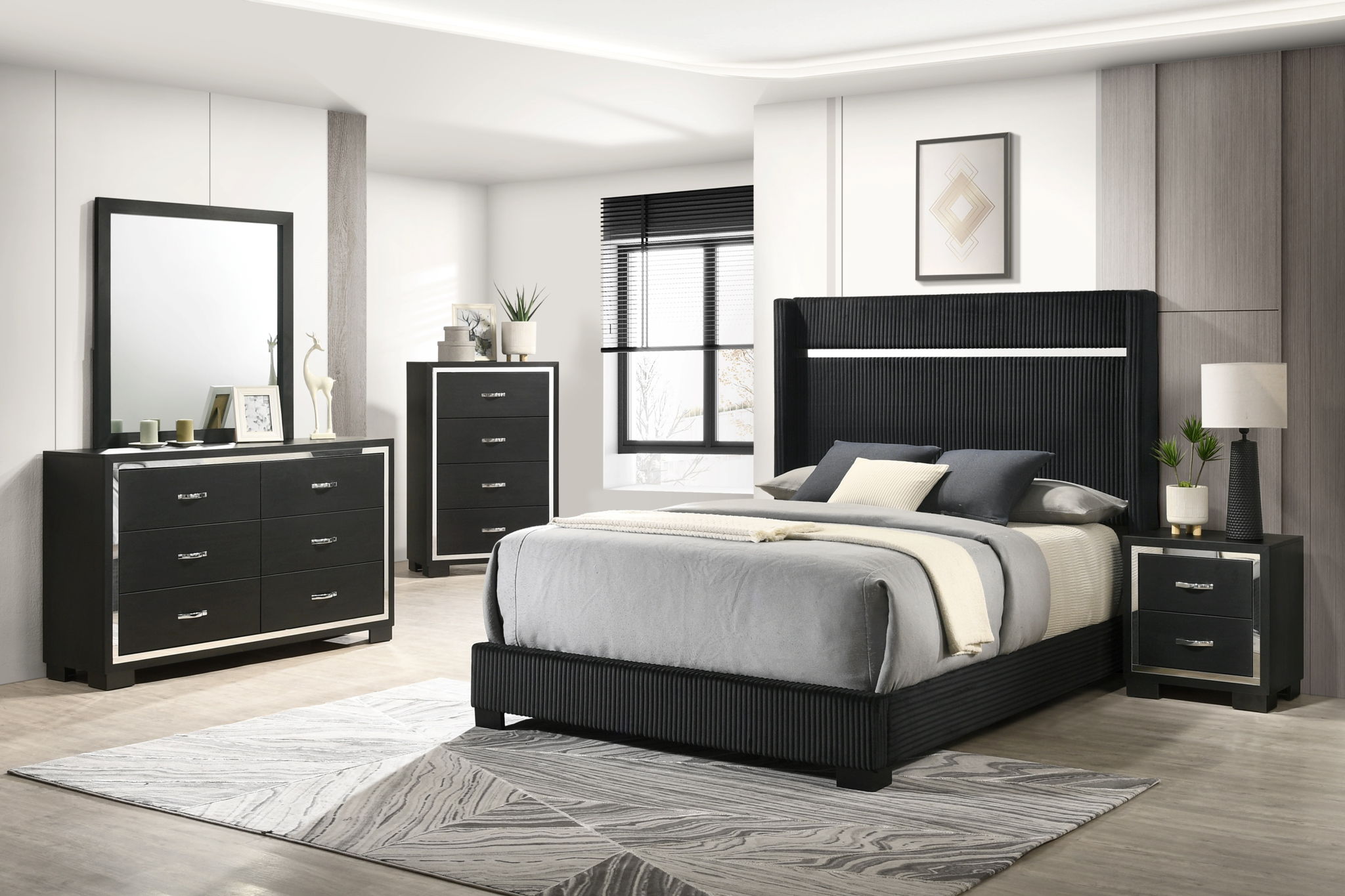 Gennro - Chest - Black - Urban Living Furniture (Los Angeles, CA)
