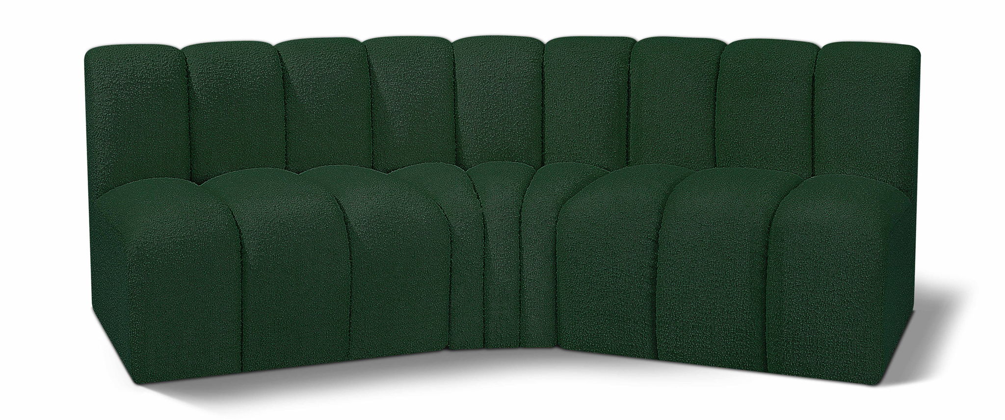 Arc - Boucle Fabric 3 Piece Modular Corner Sofa - Urban Living Furniture (Los Angeles, CA)