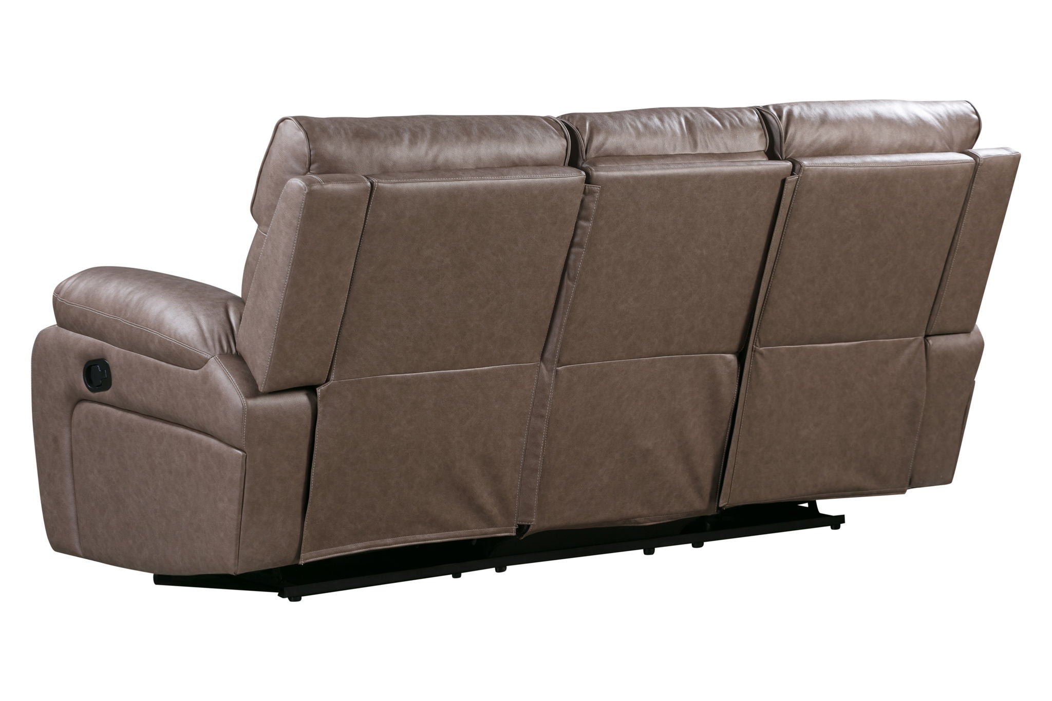 Theon - Manual Sofa With Drop Down Table - Stokes Toffee - Urban Living Furniture (Los Angeles, CA)