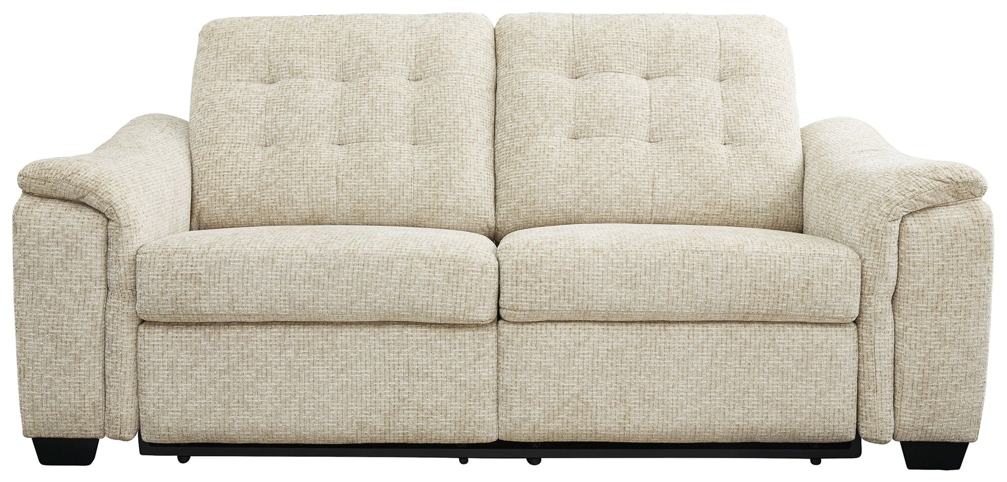 Beaconfield - 2 Seat Reclining Power Sofa - Sandstone