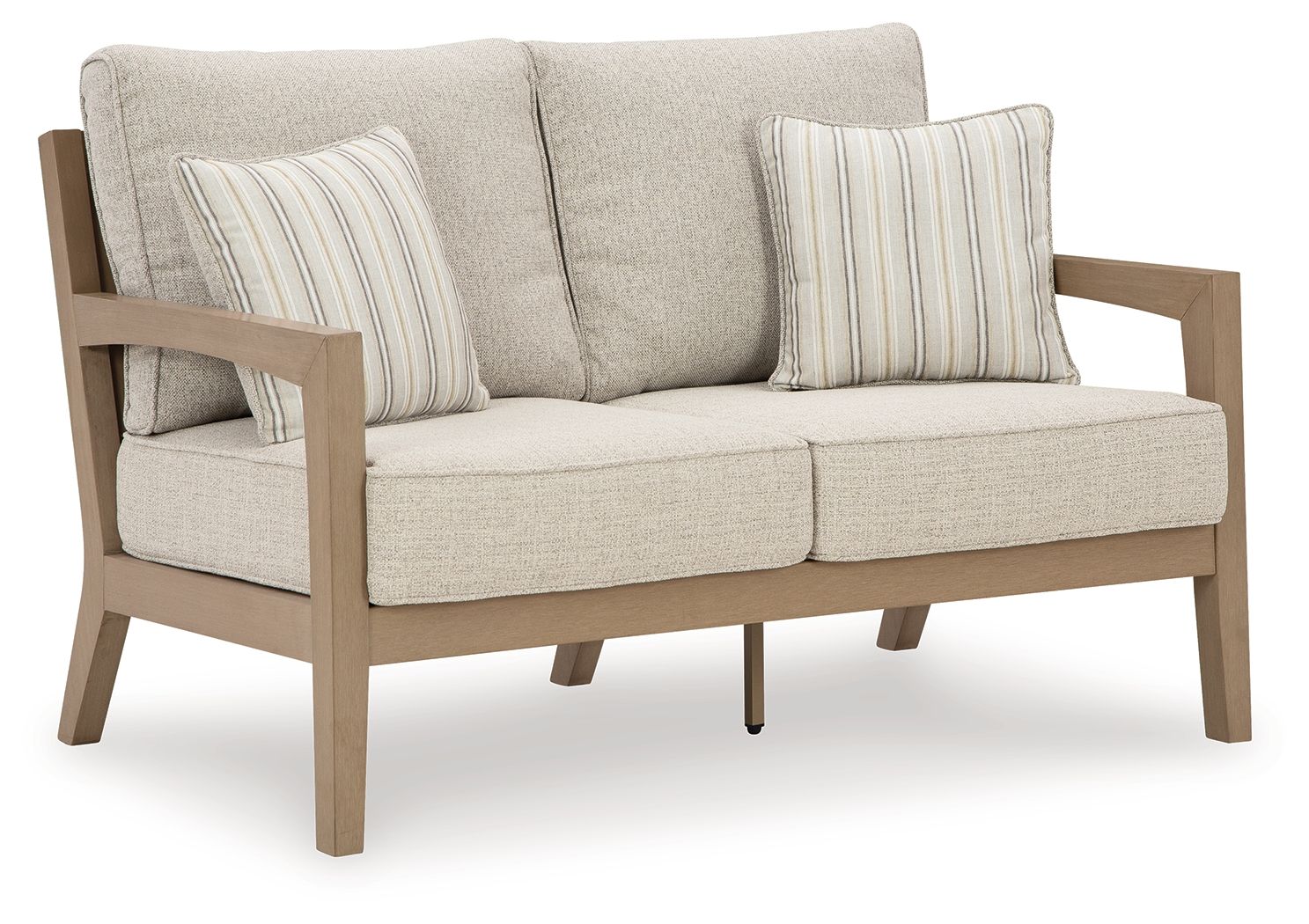 Hallow Creek - Loveseat With Cushion - Driftwood - Urban Living Furniture (Los Angeles, CA)