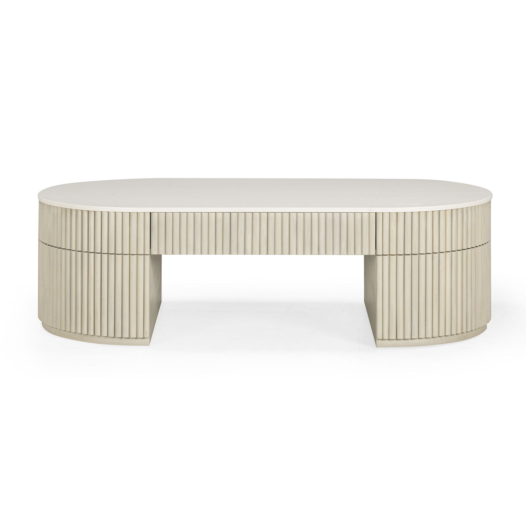 Bella - Oval Coffee Table - Urban Living Furniture (Los Angeles, CA)