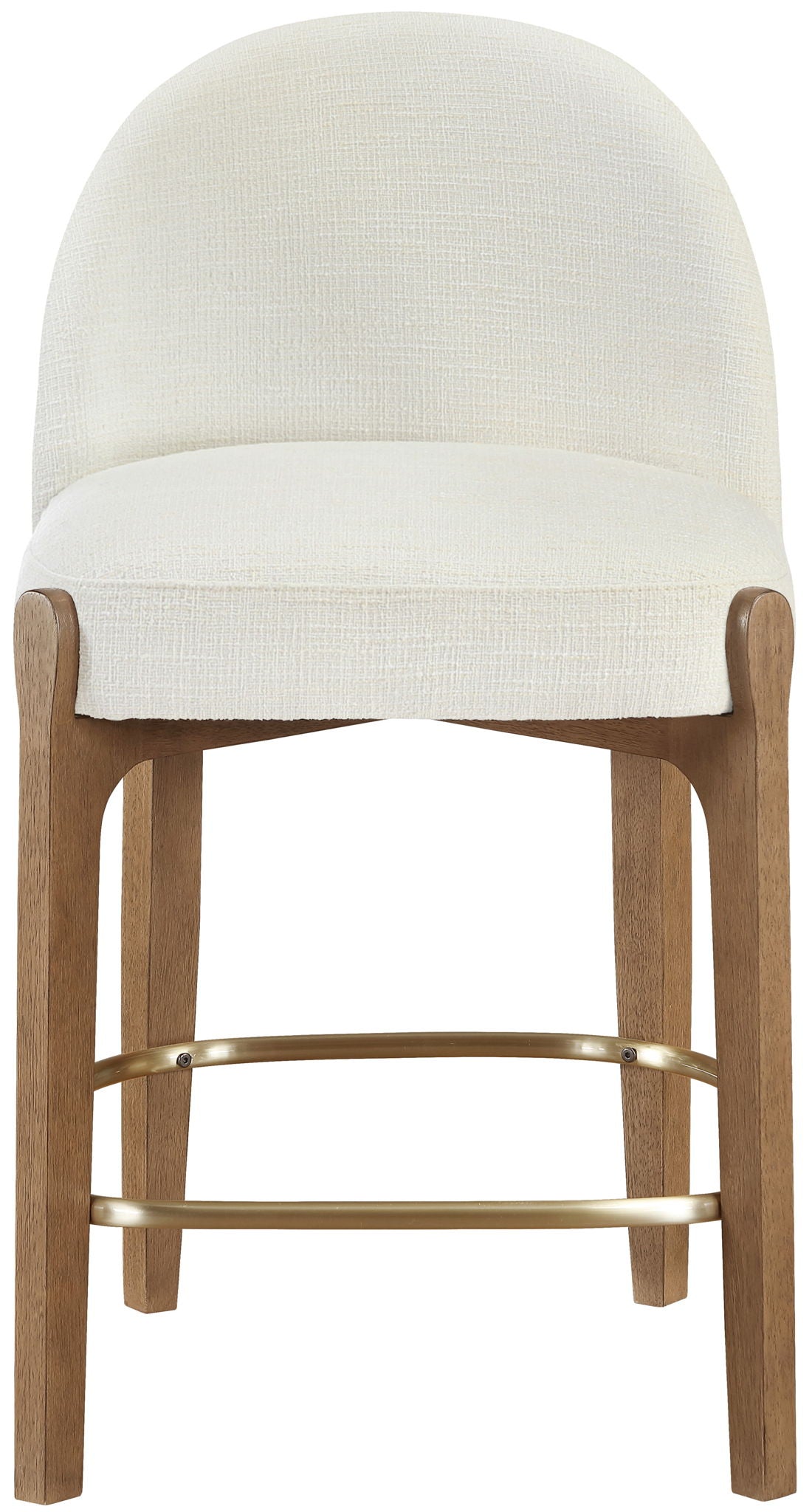 Torino - Counter Stool With Brushed Brown Base