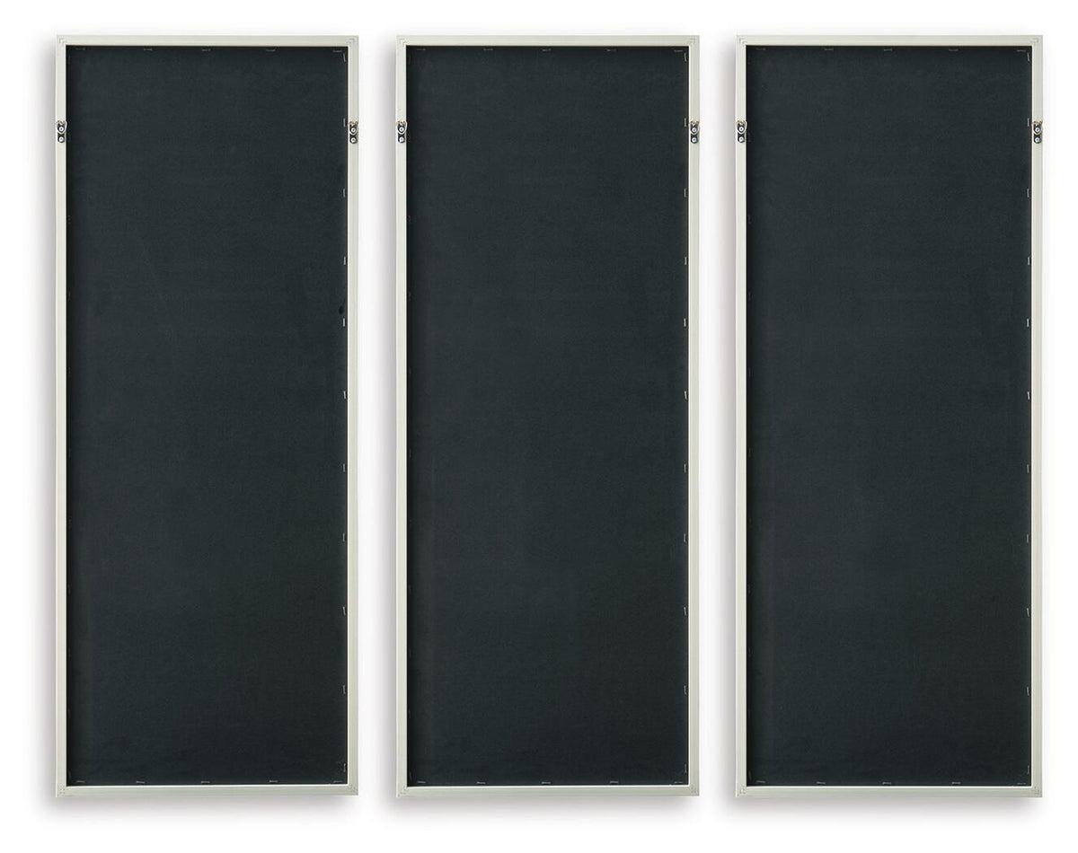 Dixonburg - Wall Art Set (Set of 3) - Taupe / Gray