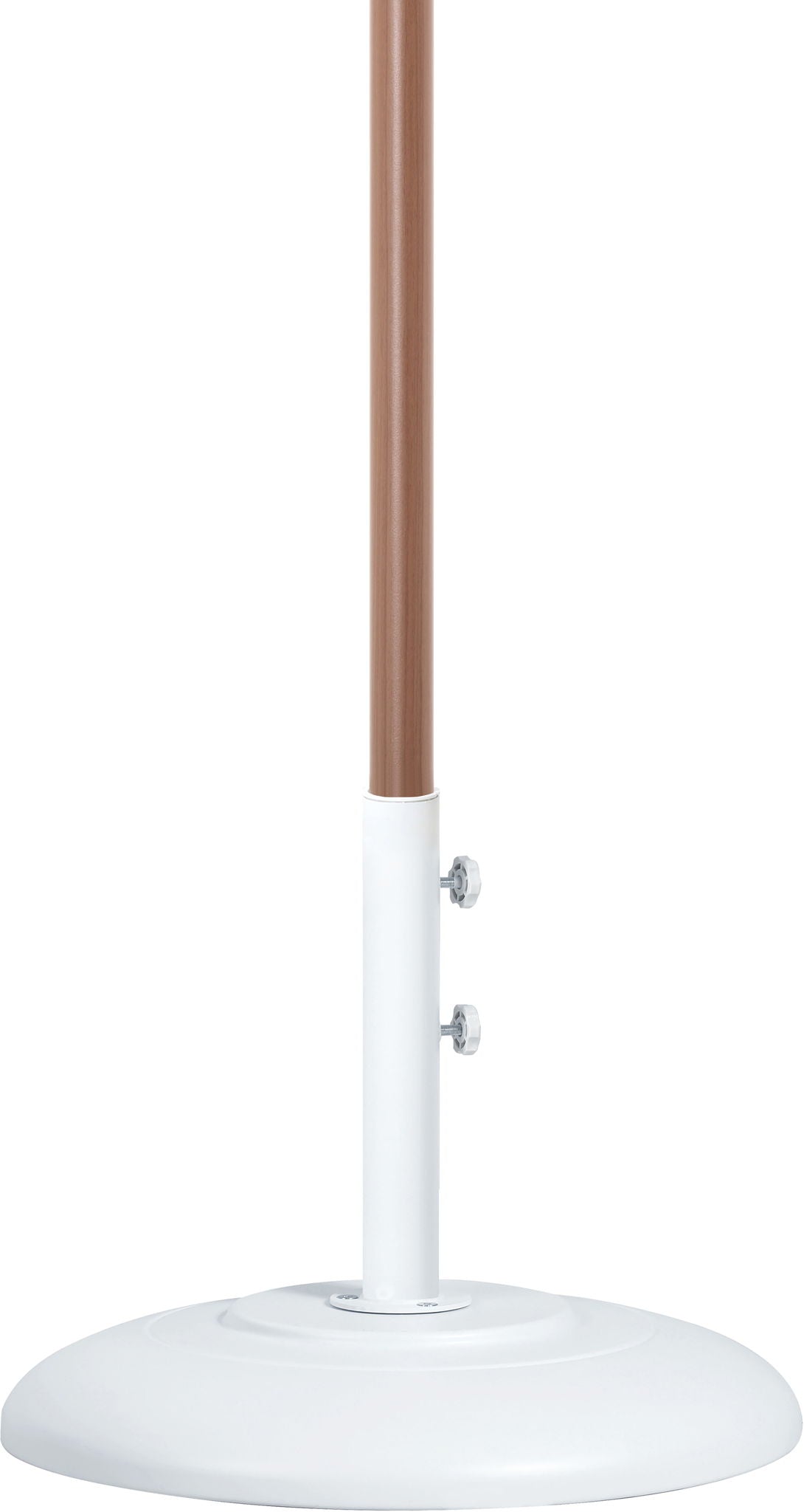 Amalfi - Patio Umbrella - White Base / Light Brown Pole - Urban Living Furniture (Los Angeles, CA)