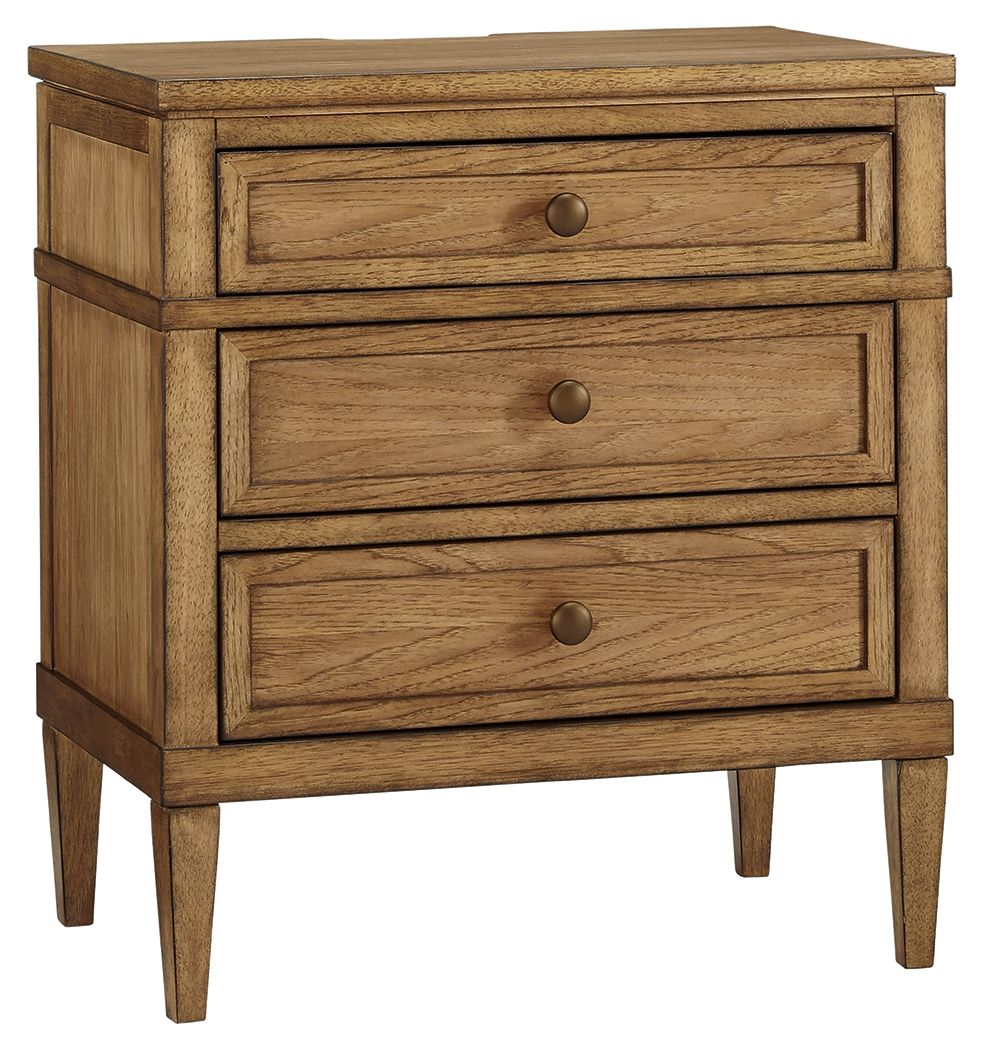Sharlance - Brown - Three Drawer Night Stand - Urban Living Furniture (Los Angeles, CA)