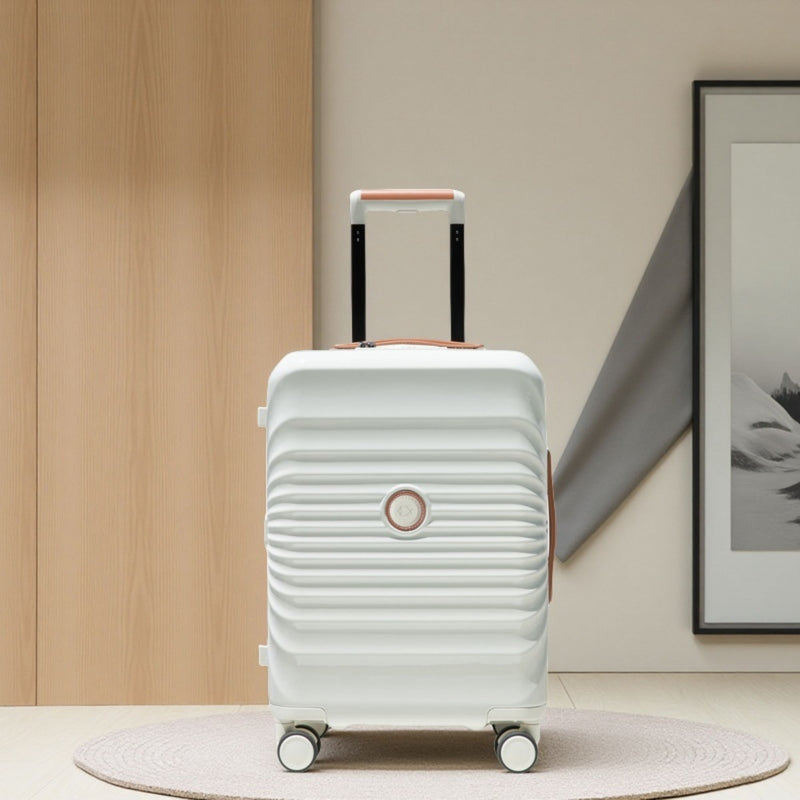 20" Carry On Luggage Lightweight Suitcase Tsa Lock, USB Port, Spinner Wheels