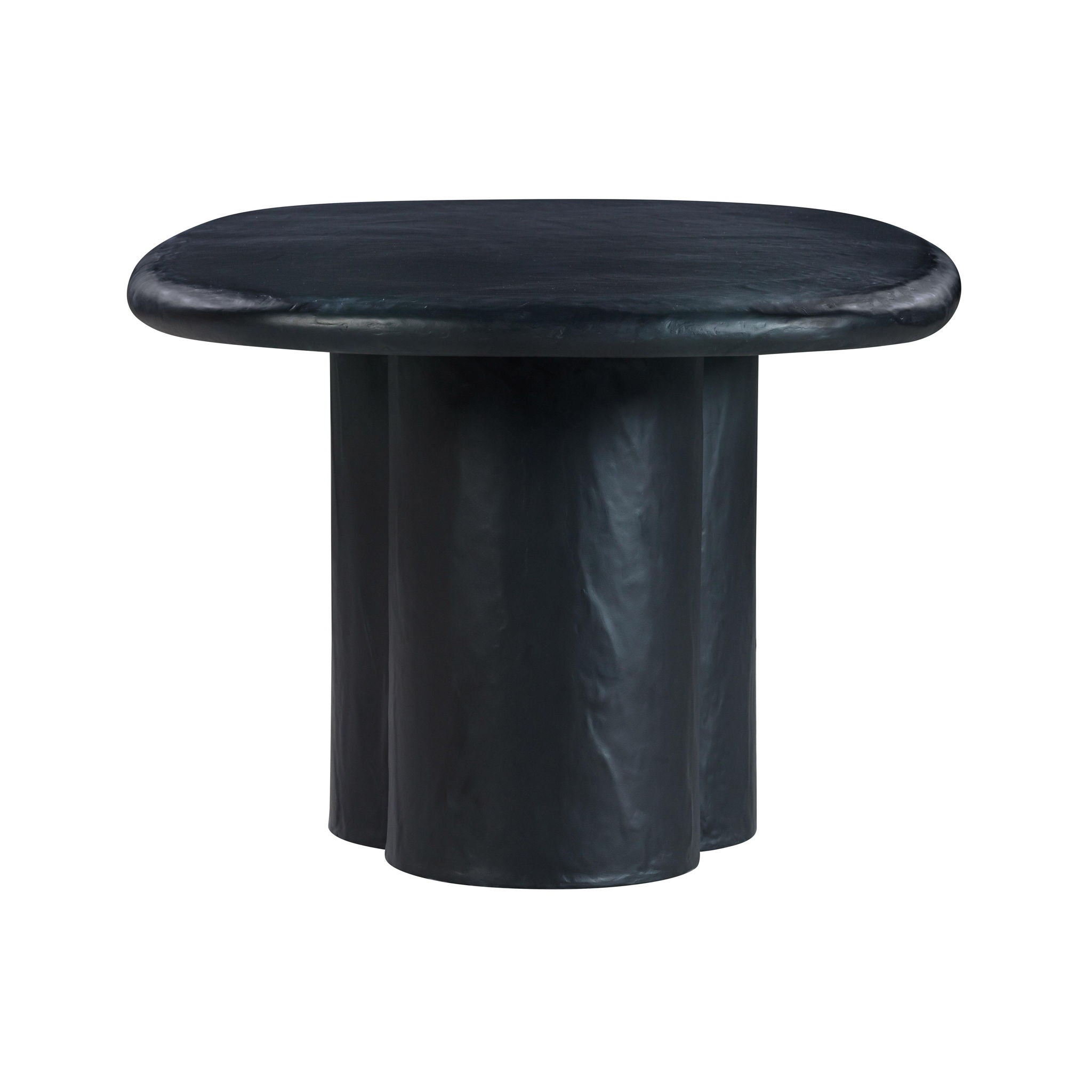 Elika - Faux Plaster Oval Dining Table - Urban Living Furniture (Los Angeles, CA)