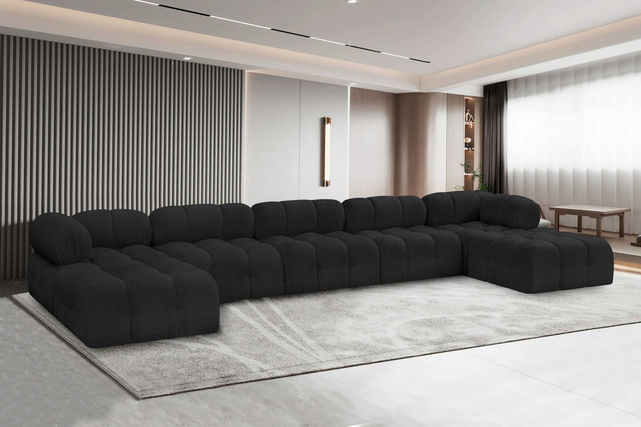 Ames - 7 Piece Fabric Modular U-Shaped Sectional - Urban Living Furniture (Los Angeles, CA)