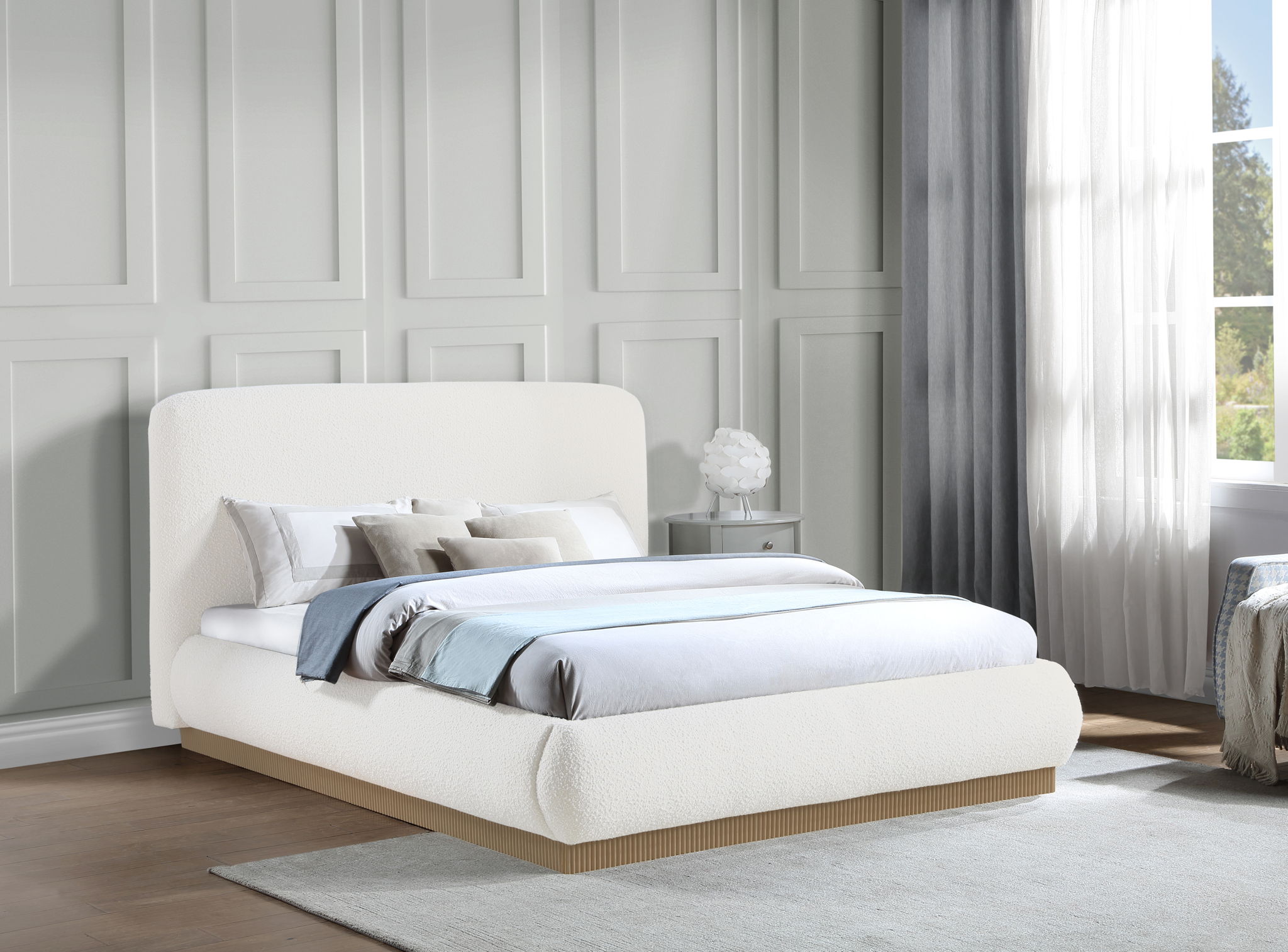 Rigby - Bed With Natural Base - Urban Living Furniture (Los Angeles, CA)