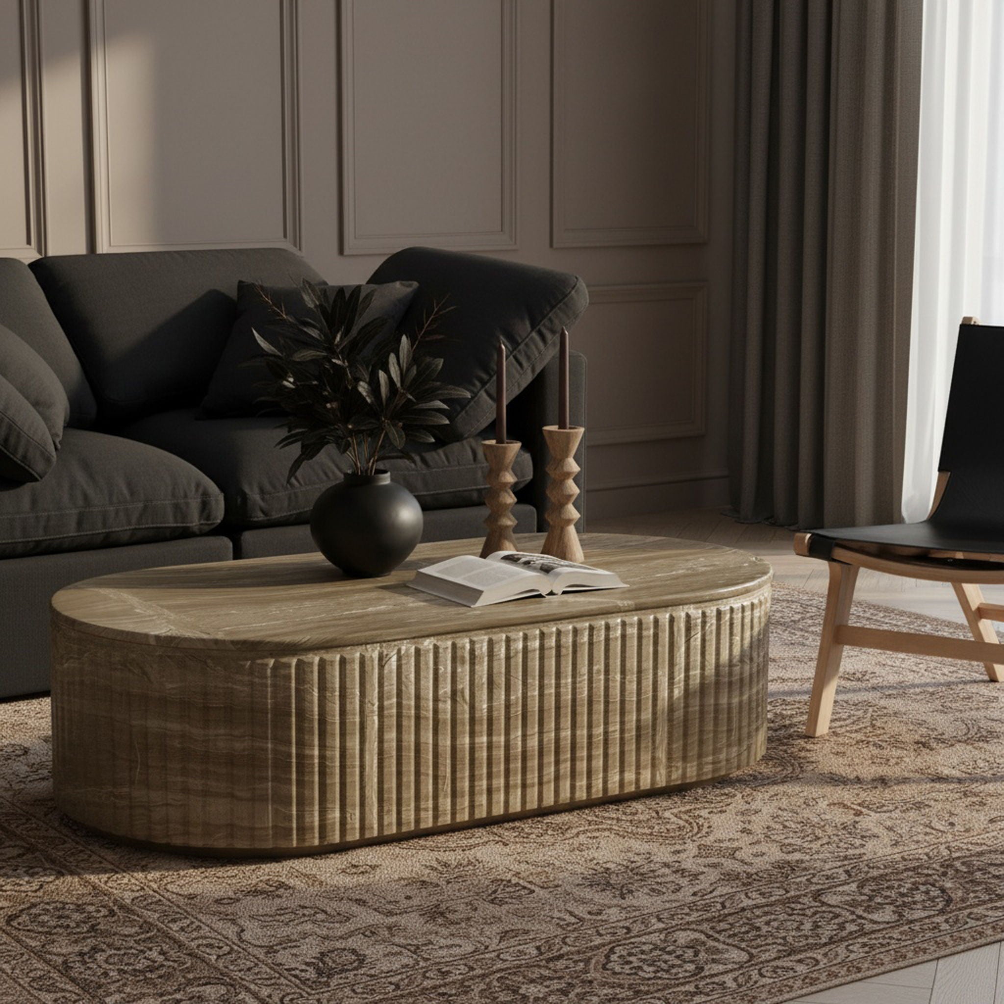 Catania - Concrete Indoor / Outdoor Coffee Table - Urban Living Furniture (Los Angeles, CA)