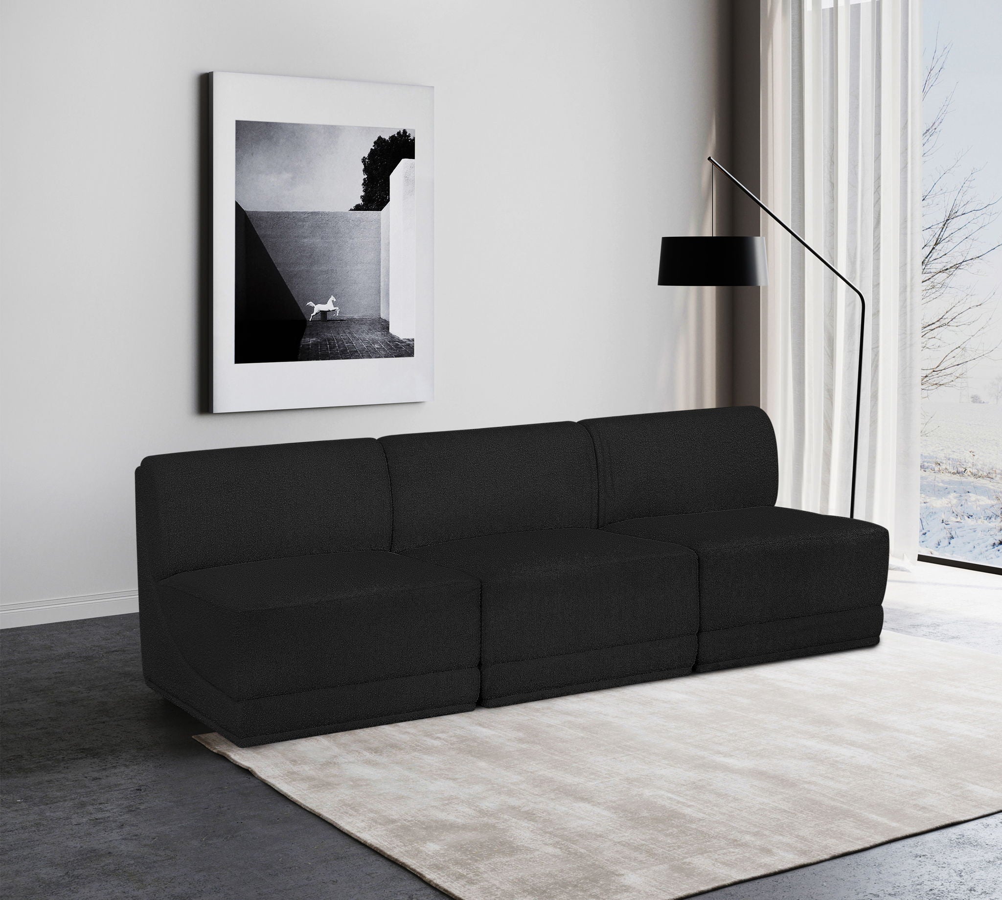 Ollie - 3 Seat Armless Modular Sofa - Urban Living Furniture (Los Angeles, CA)