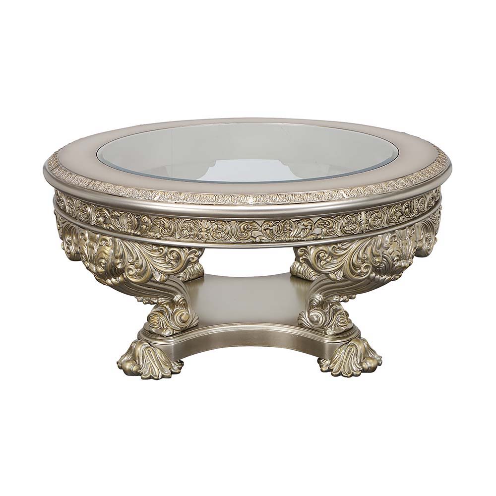 Danae - Coffee Table - Champagne & Gold - Urban Living Furniture (Los Angeles, CA)