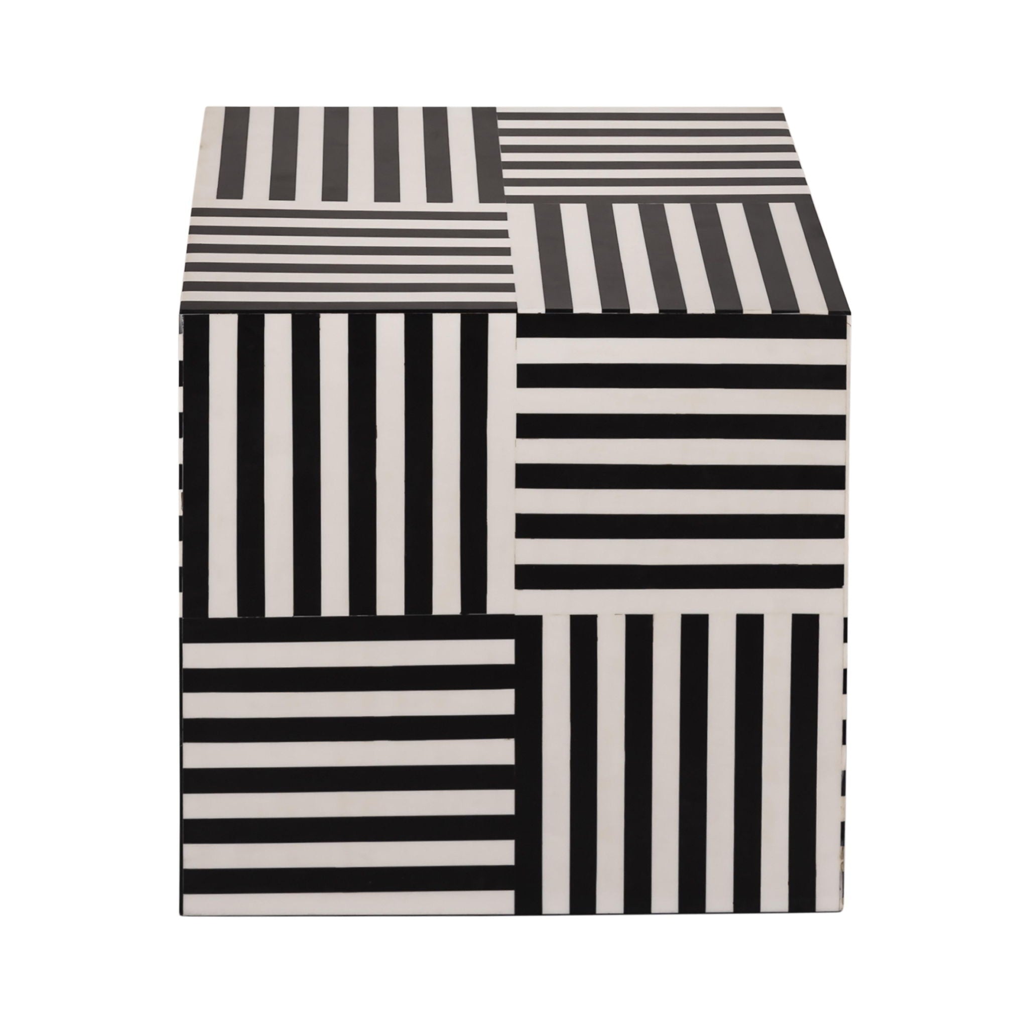 Cube - Side Table - Black - Urban Living Furniture (Los Angeles, CA)