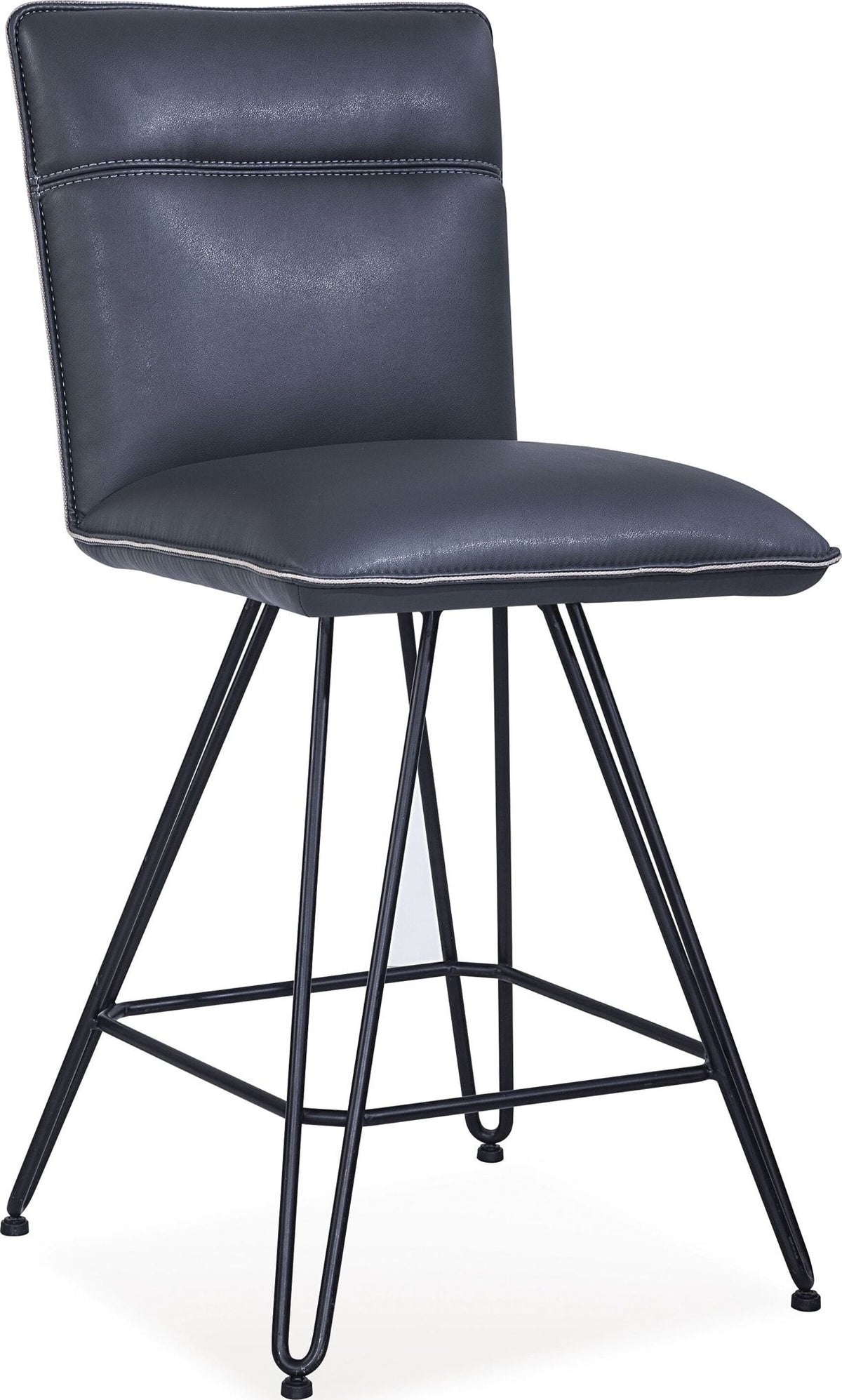 Crossroads - Demi Hairpin Leg Swivel Counter Stool (Set of 2)