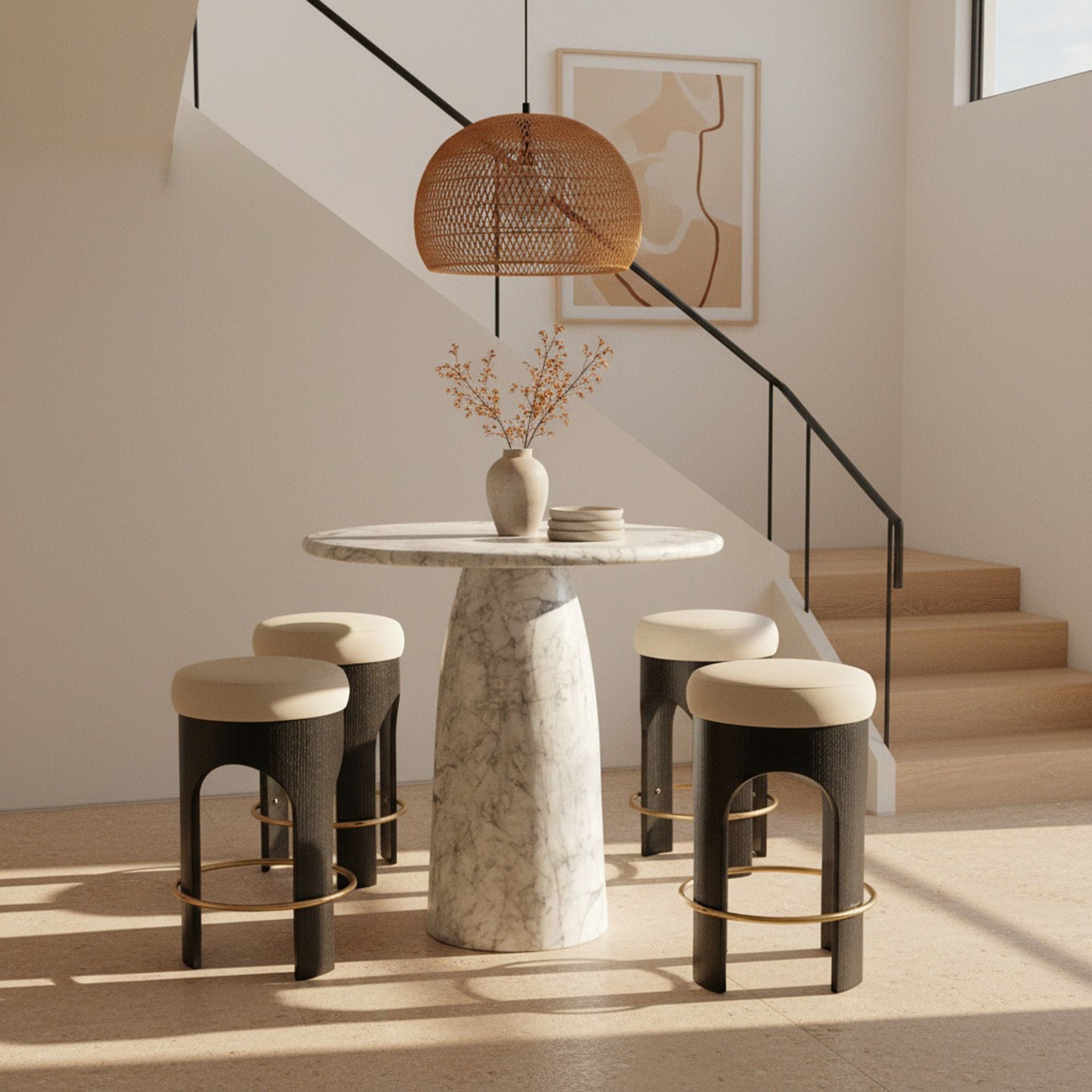 Cosenza - Concrete Indoor / Outdoor Bar Table