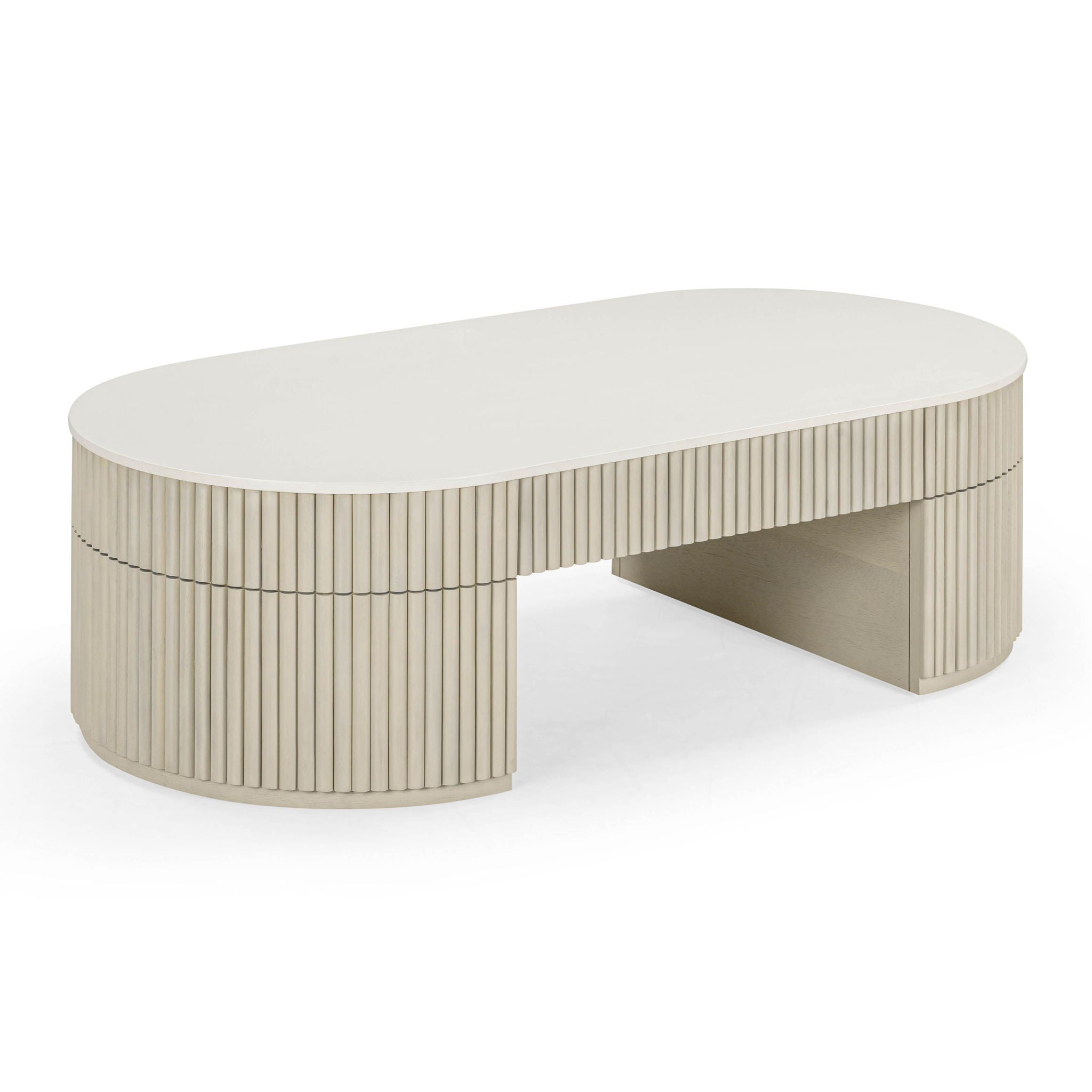 Bella - Oval Coffee Table - Urban Living Furniture (Los Angeles, CA)