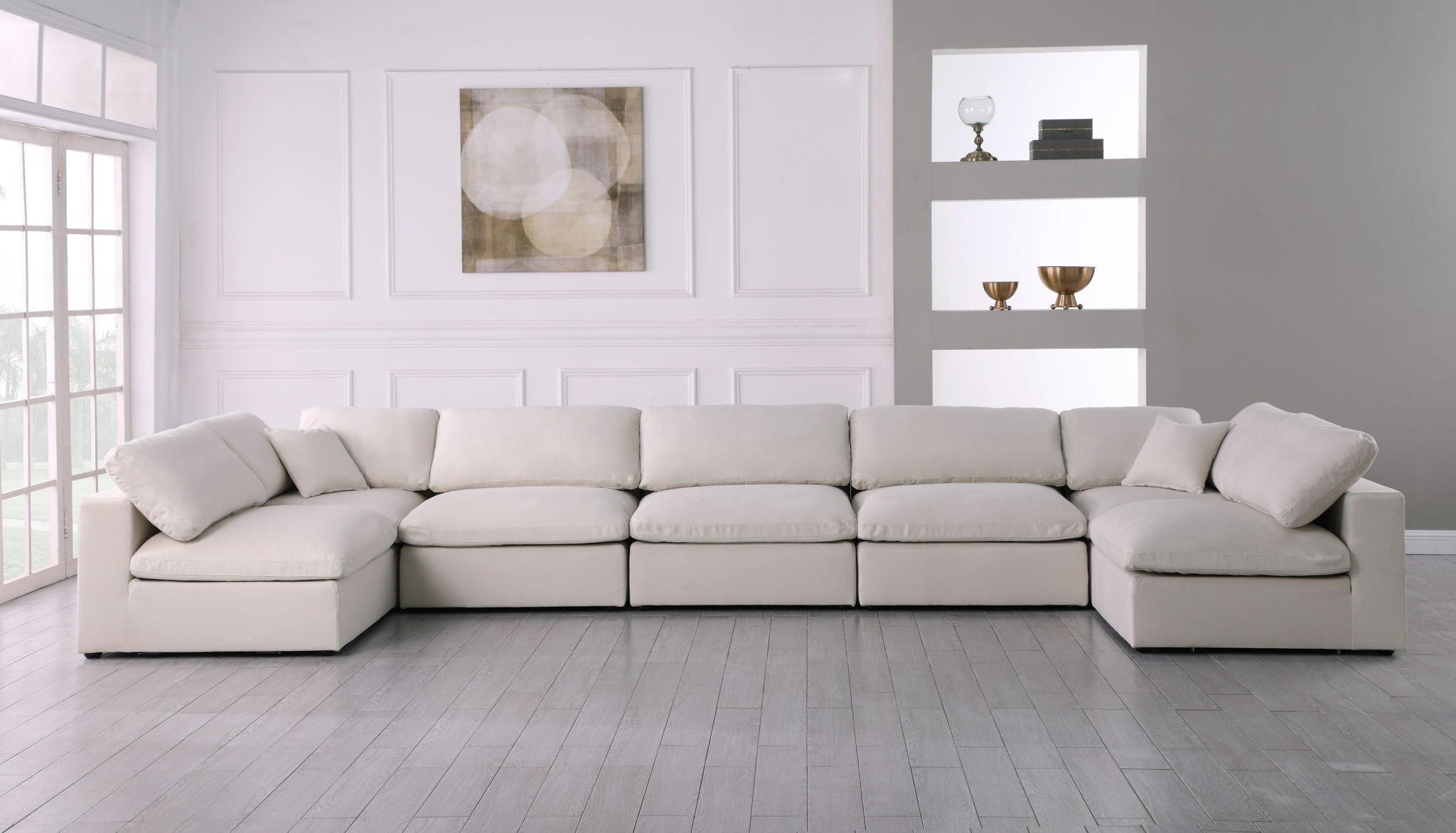 Serene - 7 Piece Modular Sectional - Urban Living Furniture (Los Angeles, CA)