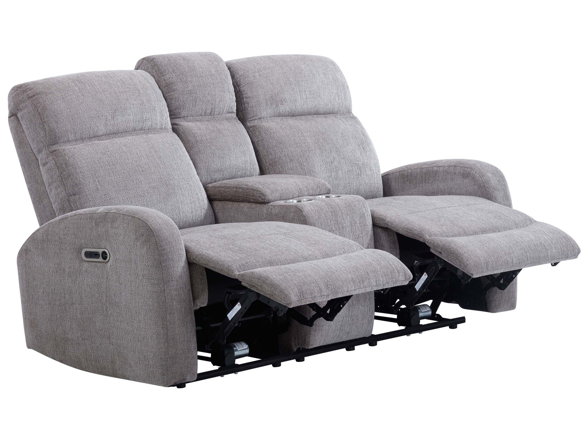 Tuscany - Power Reclining Console Loveseat - Whiskers Nature - Urban Living Furniture (Los Angeles, CA)