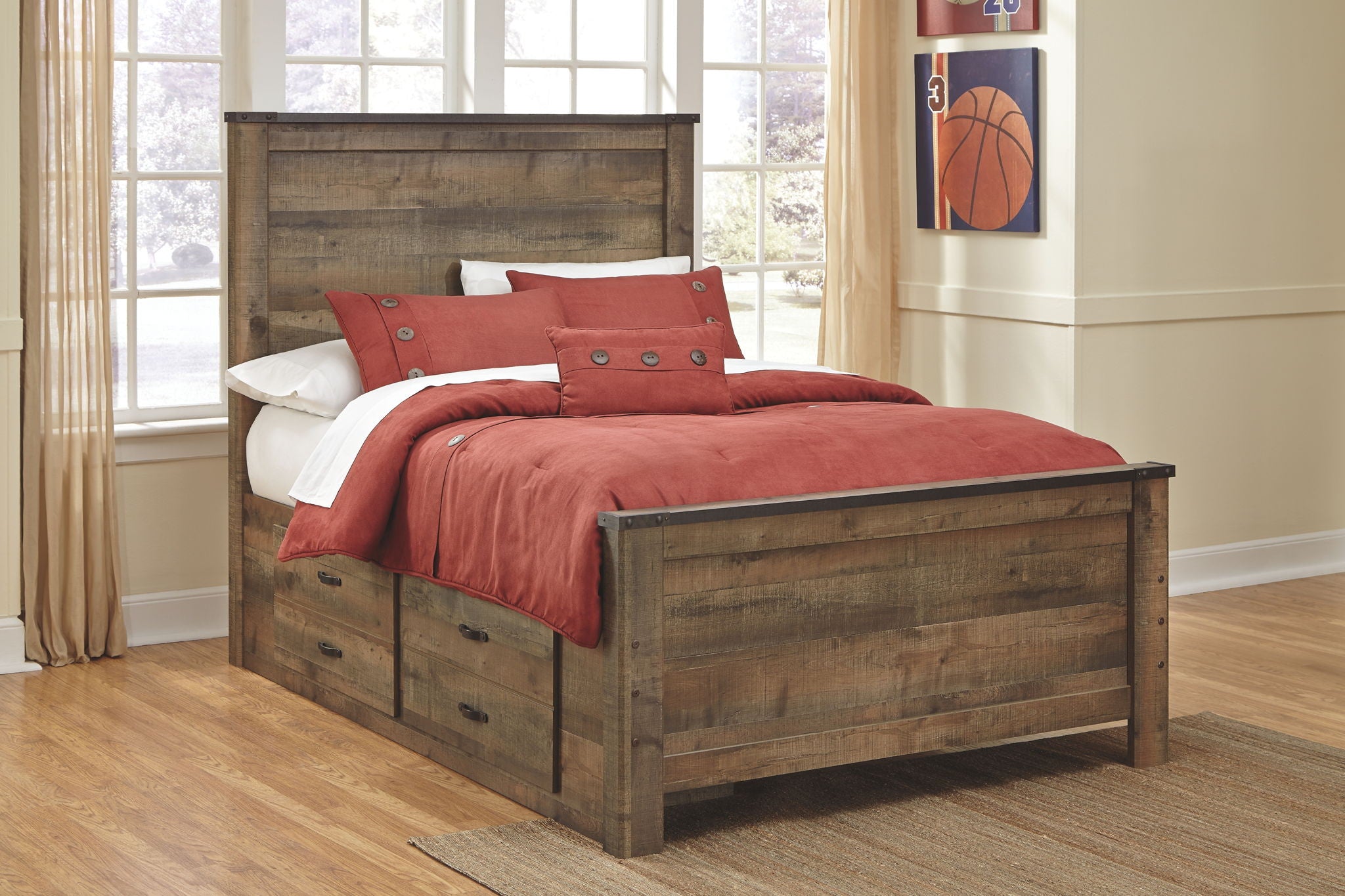 Trinell - Panel Bed - Urban Living Furniture (Los Angeles, CA)