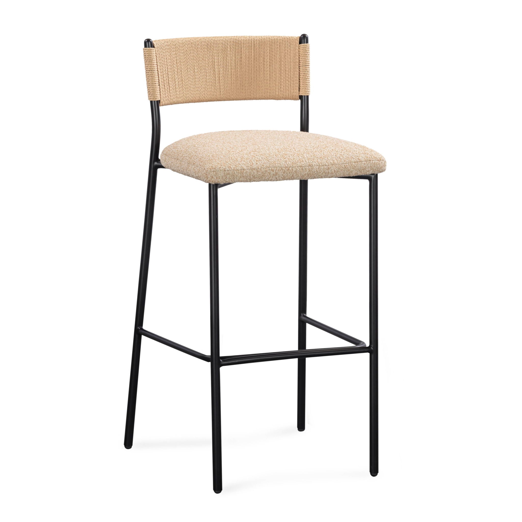Celine - Boucle Stool - Urban Living Furniture (Los Angeles, CA)