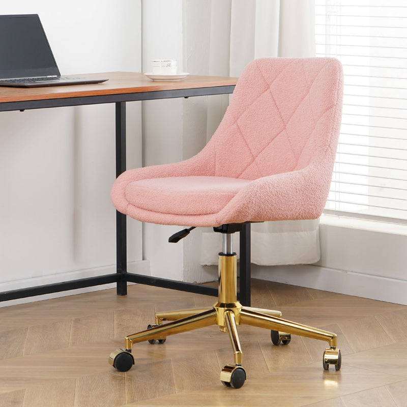 Modern Teddy Velvet Fabric Chair With Gold Plated 5 Claw Legs