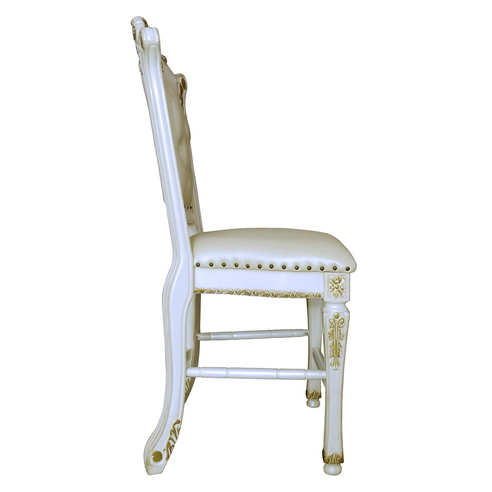 Vendome - Counter Height Chair (Set of 2) - Antique Pearl - Urban Living Furniture (Los Angeles, CA)