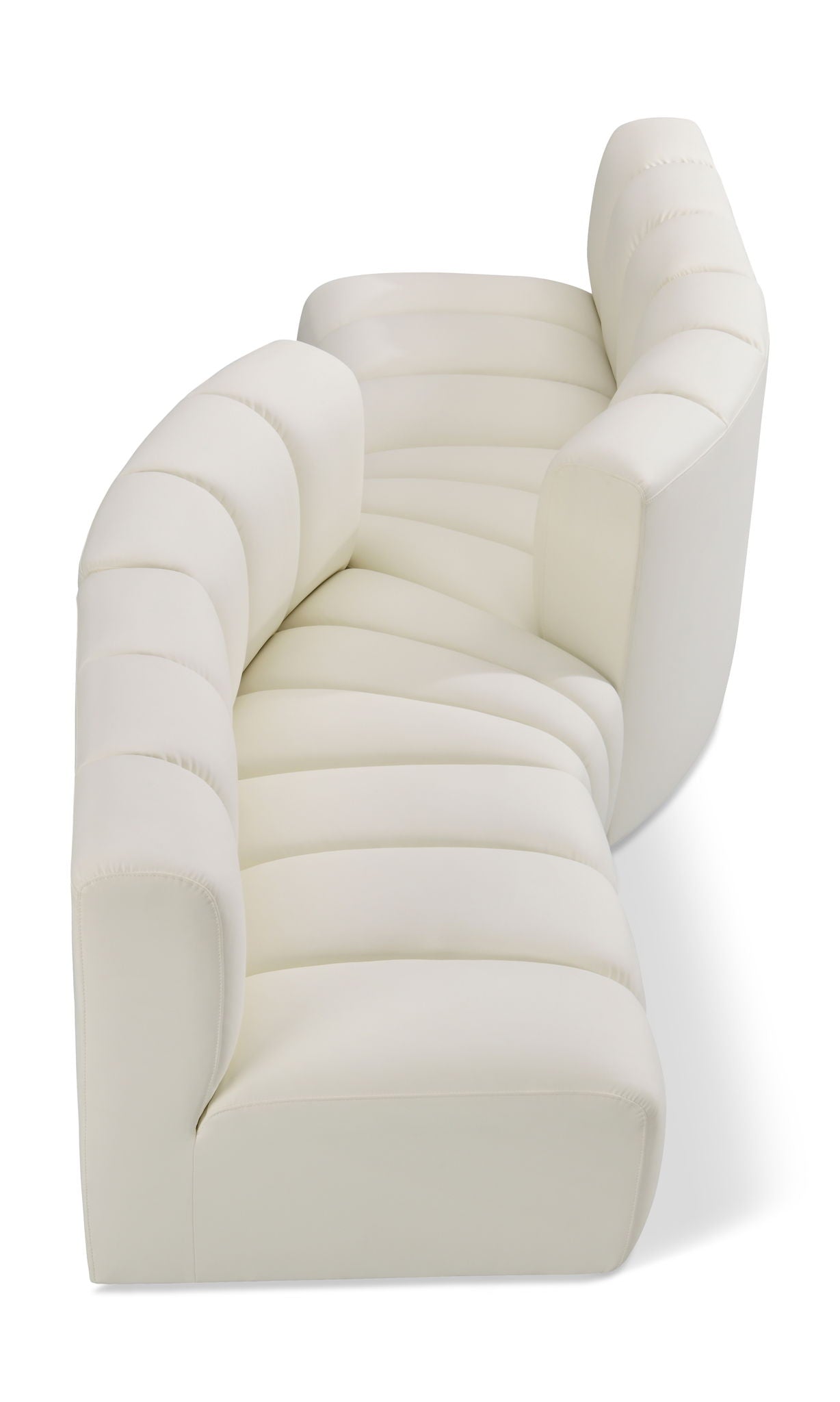 Arc - Faux Leather 4 Piece Sofa - Urban Living Furniture (Los Angeles, CA)
