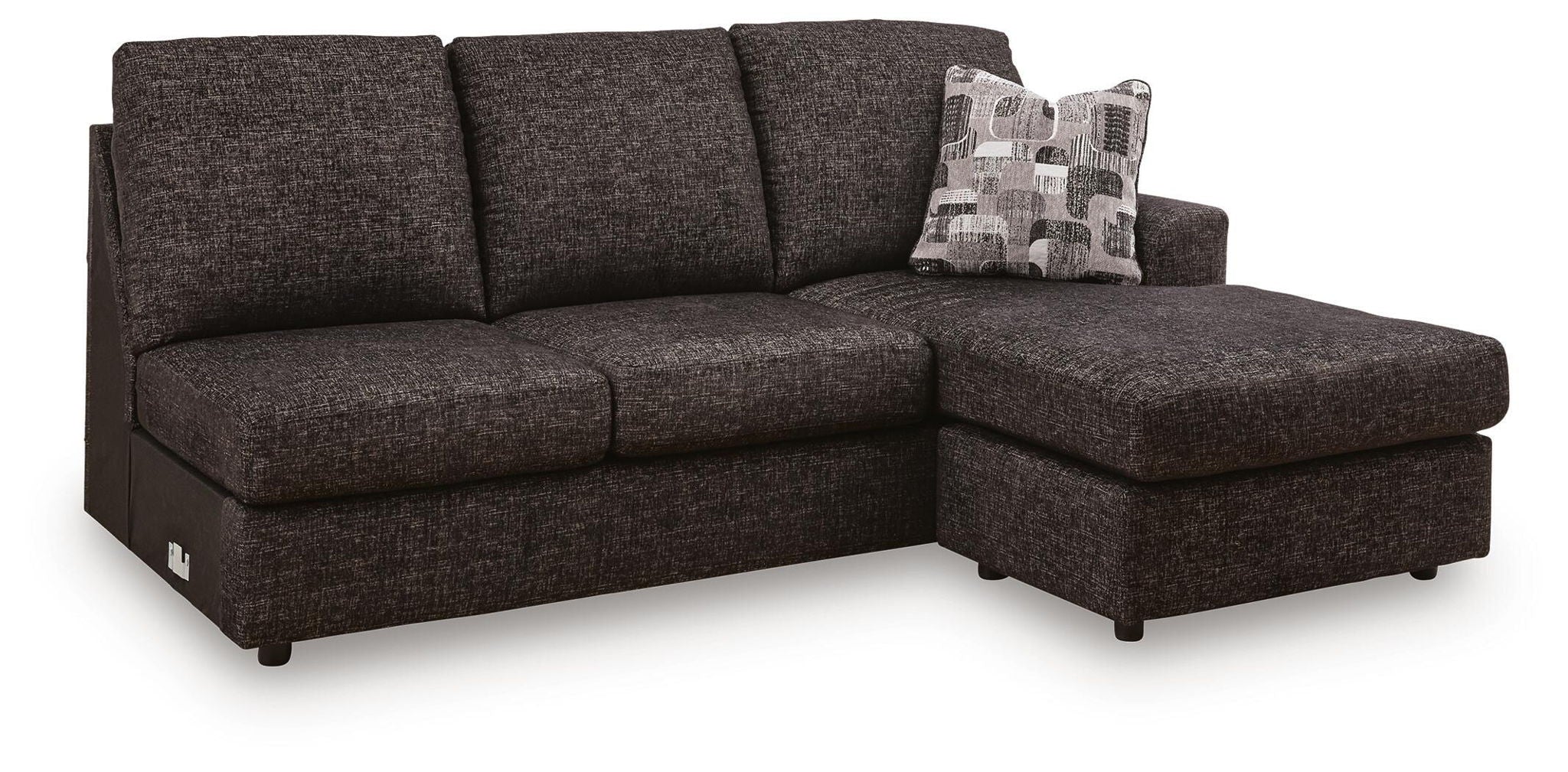 Lentiz - RAF Sofa Chaise - Onyx - Urban Living Furniture (Los Angeles, CA)