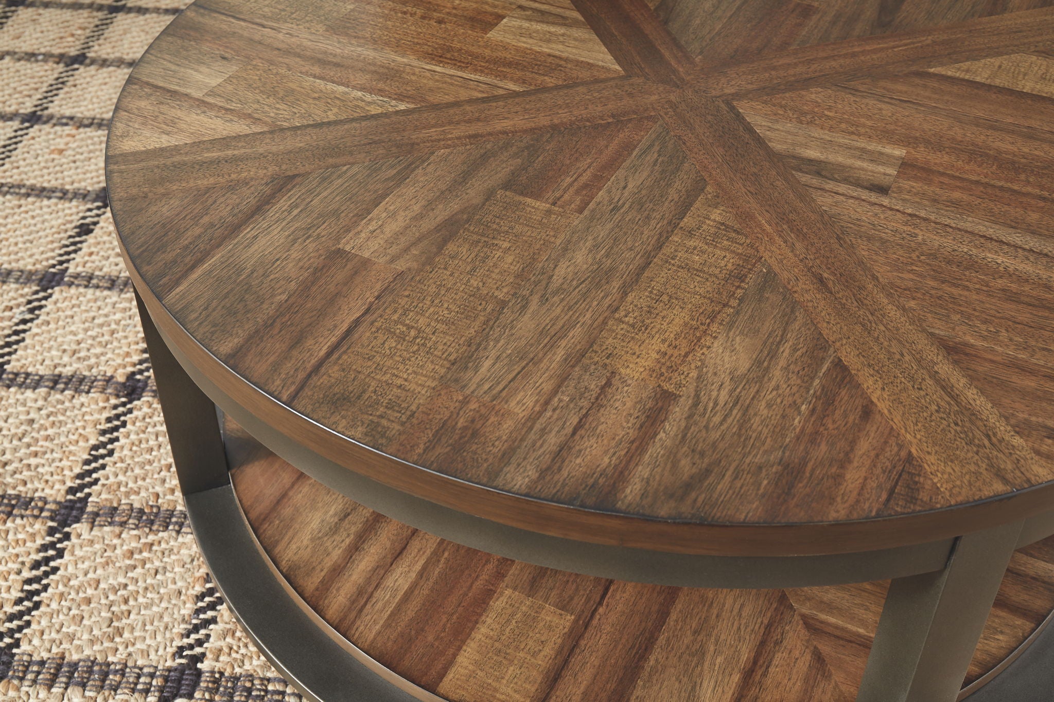 Roybeck - Light Brown / Bronze - Occasional Table Set (Set of 3) - Urban Living Furniture (Los Angeles, CA)