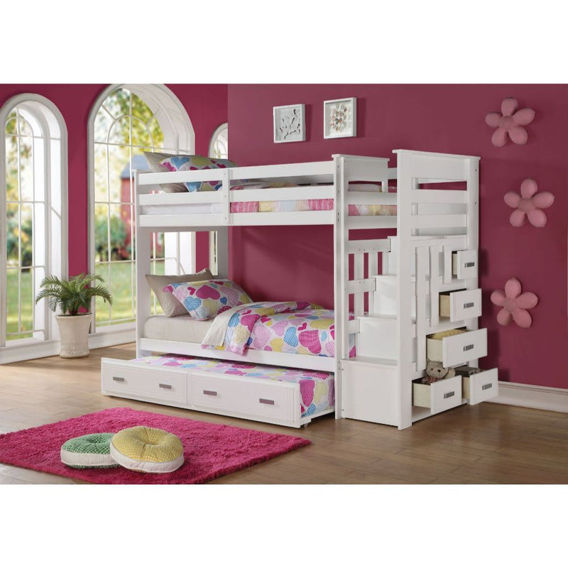 Allentown - Bunk Bed w/Storage Ladder & Trundle - Urban Living Furniture (Los Angeles, CA)