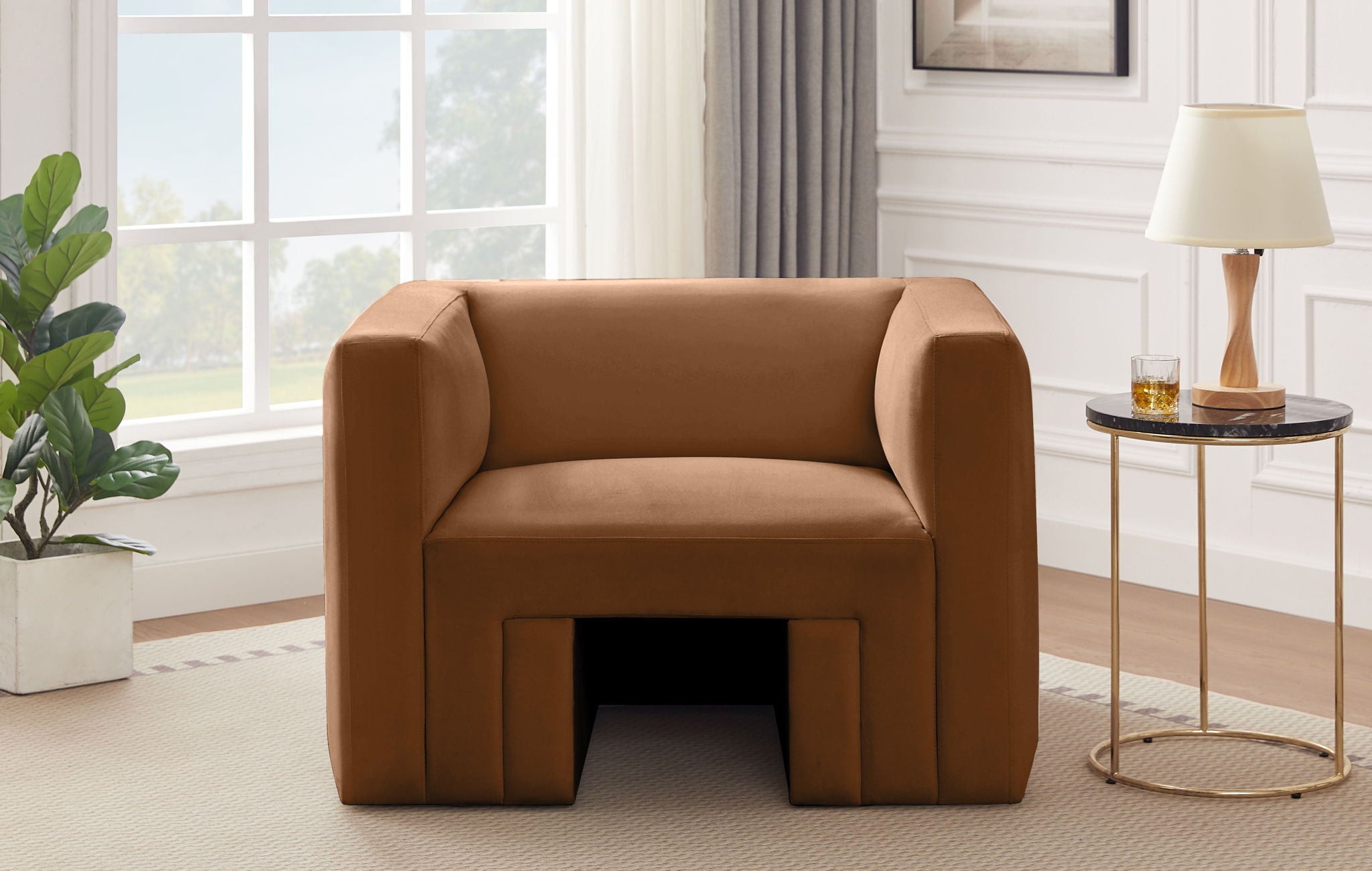 Henson - Chair - Saddle - Urban Living Furniture (Los Angeles, CA)