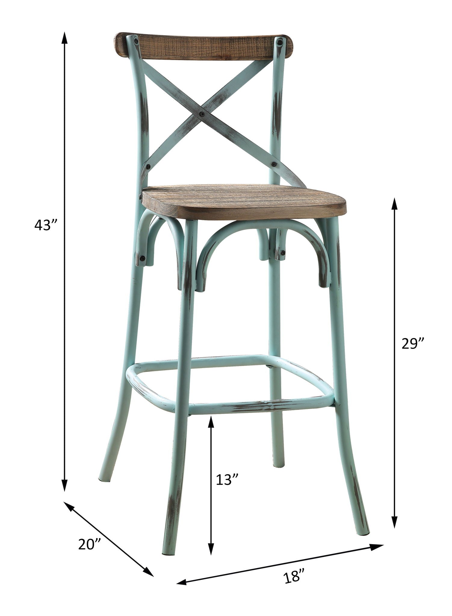 Zaire - Bar Chair (1Pc) - Urban Living Furniture (Los Angeles, CA)