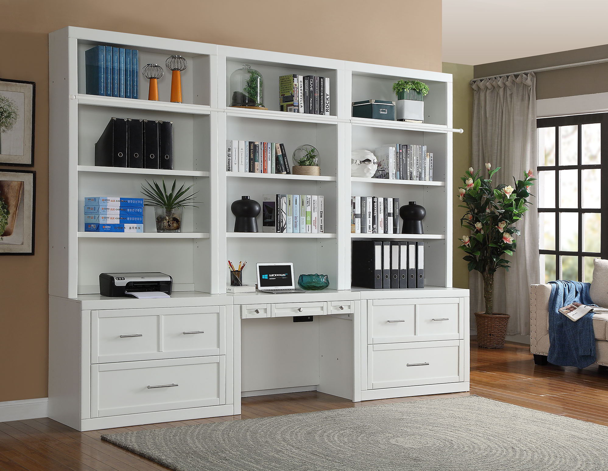 Catalina - Workspace Library Wall - Urban Living Furniture (Los Angeles, CA)