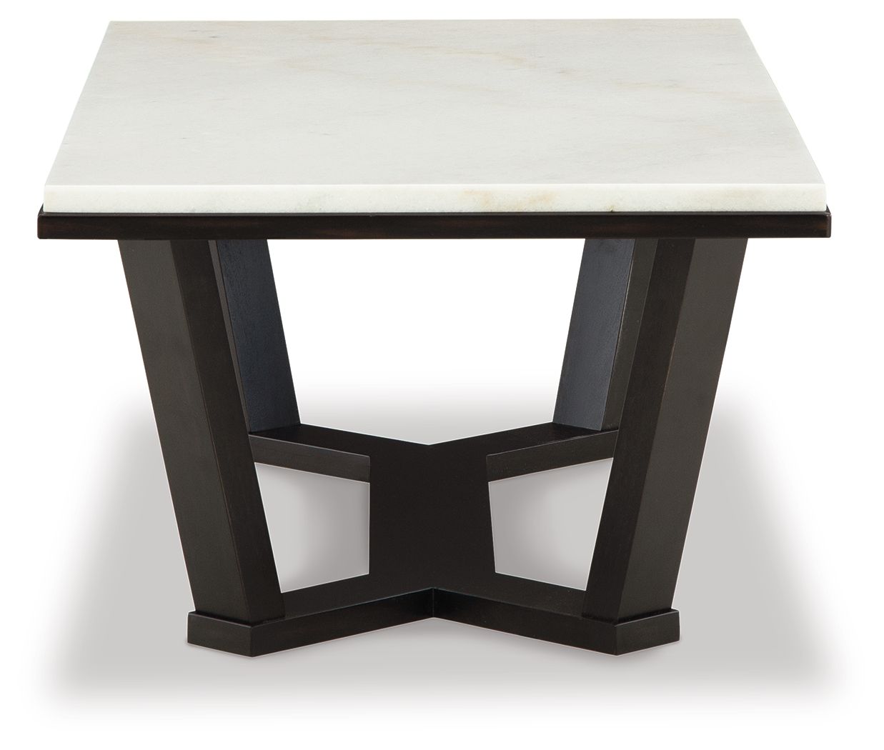 Fostead - White / Espresso - Rectangular Cocktail Table - Urban Living Furniture (Los Angeles, CA)