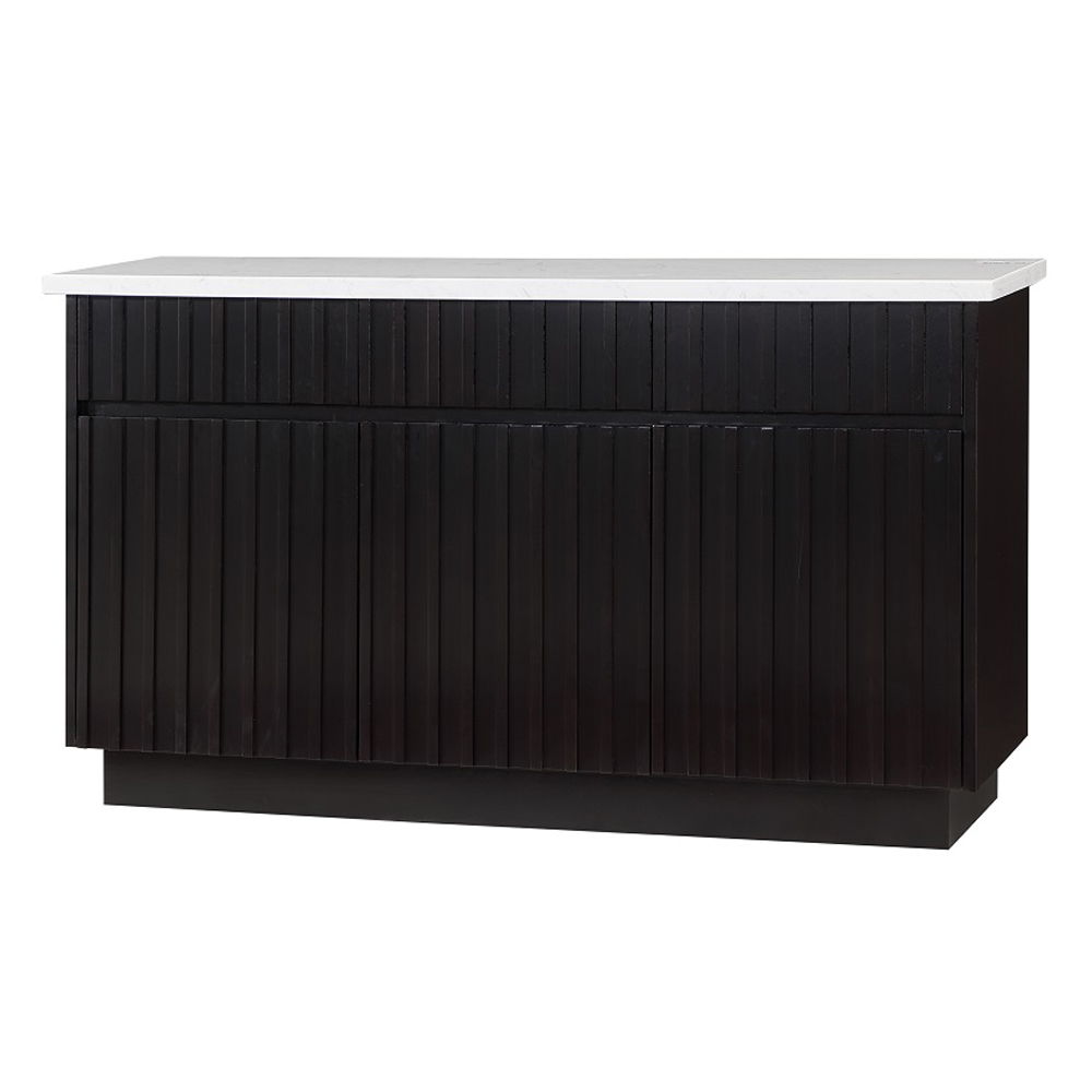 Jaramillo - Server - Engineering Marble Top & Black - Urban Living Furniture (Los Angeles, CA)