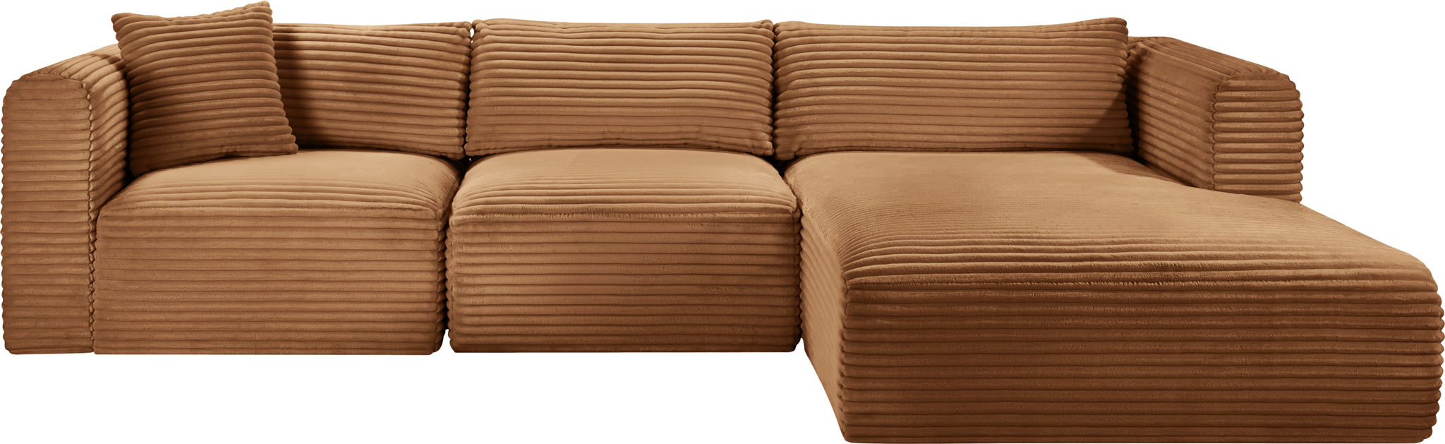 Shaggy - Fabric 3 Piece Modular Sectional - Urban Living Furniture (Los Angeles, CA)