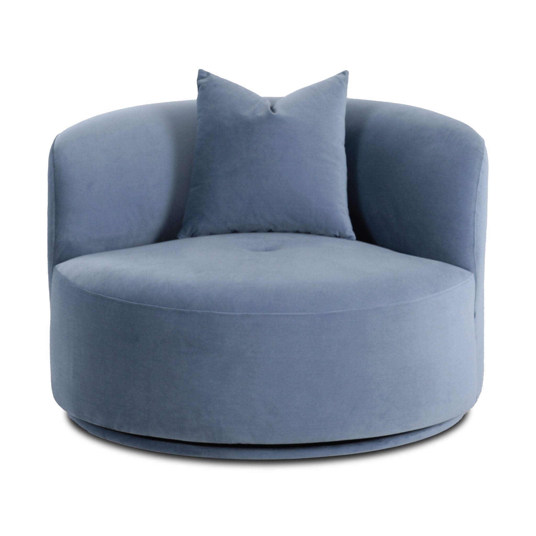 Fickle - Velvet Swivel Chair