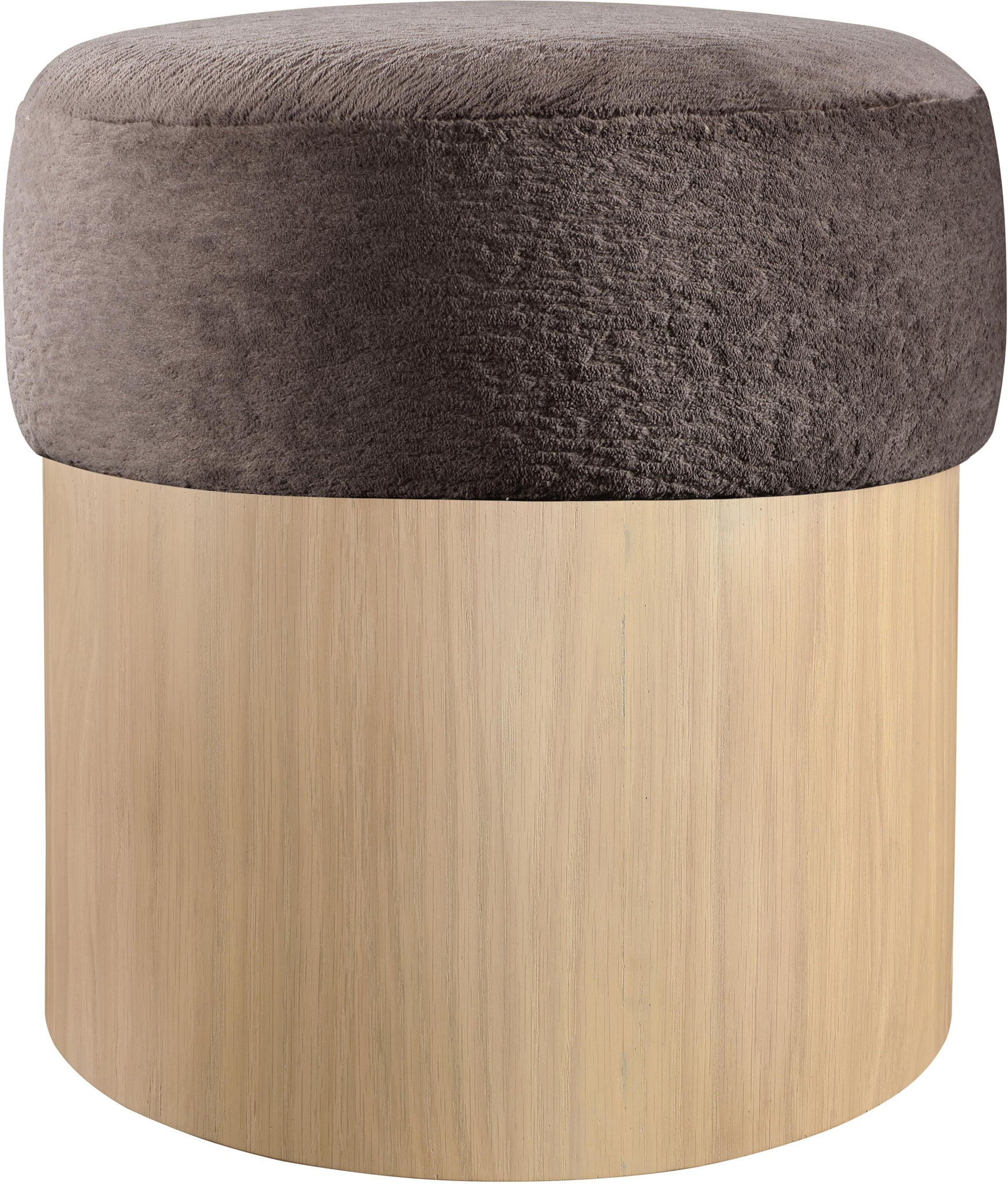 Nimes - Ottoman / Stool With Natural Base - Urban Living Furniture (Los Angeles, CA)