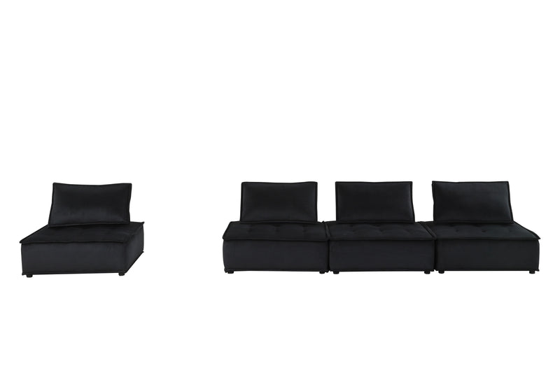 Anna - Velvet Modular Sofa - Urban Living Furniture (Los Angeles, CA)