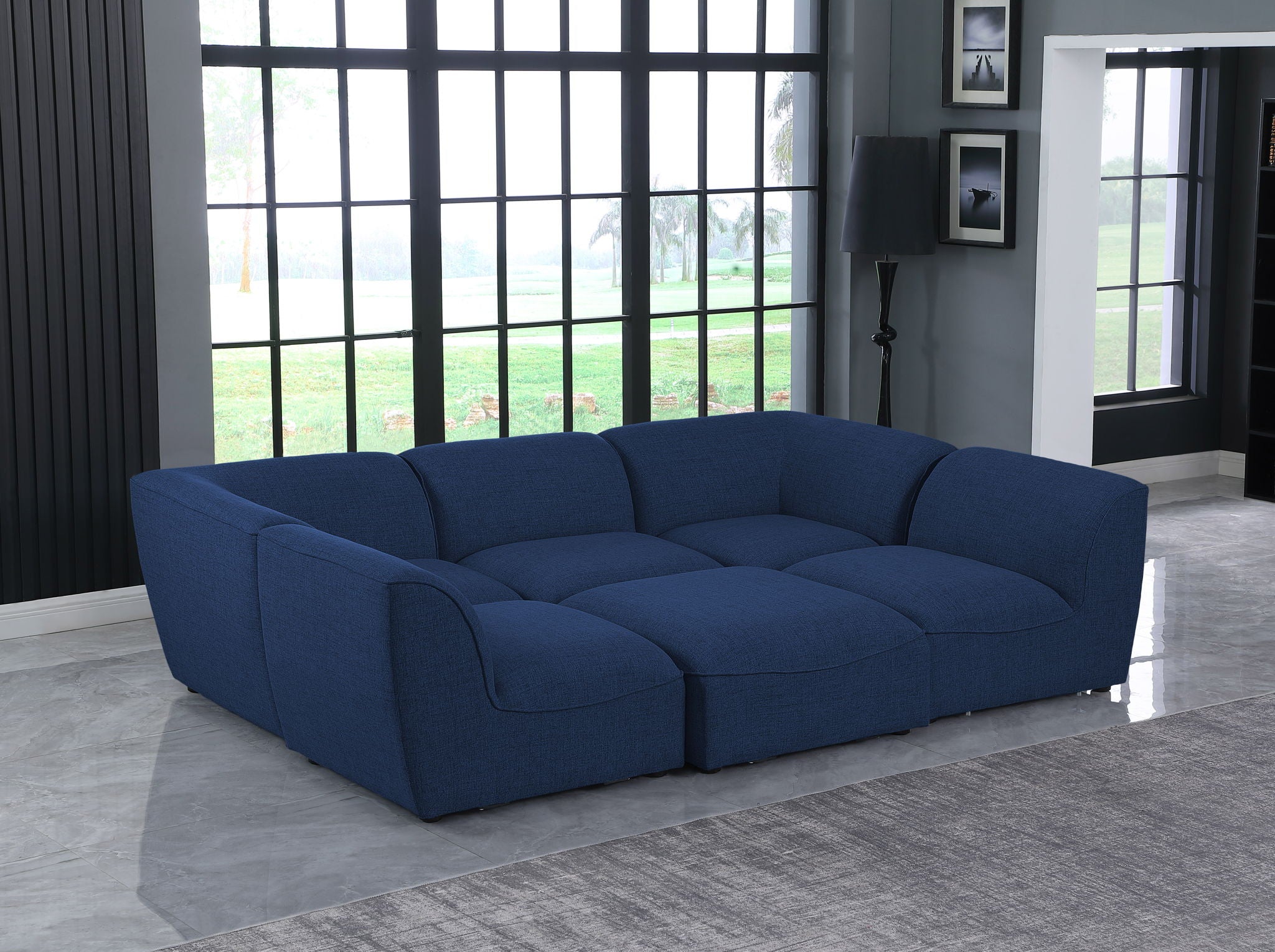 Miramar - 6 Piece Modular Sectional - Urban Living Furniture (Los Angeles, CA)