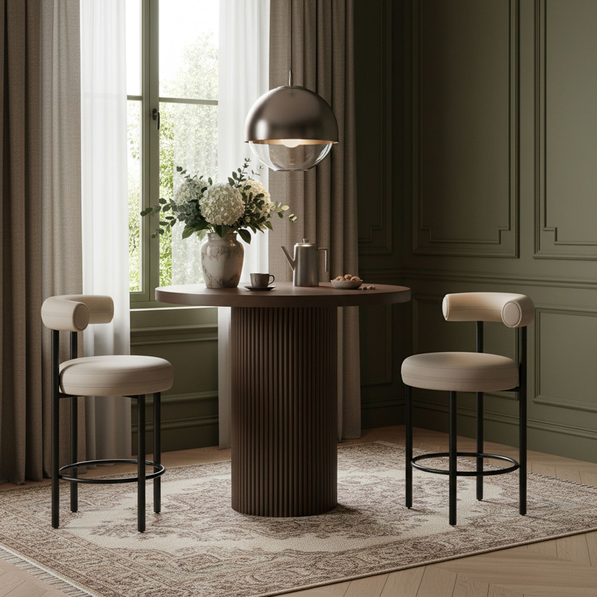 Belinda - Oak Veneer Table - Urban Living Furniture (Los Angeles, CA)