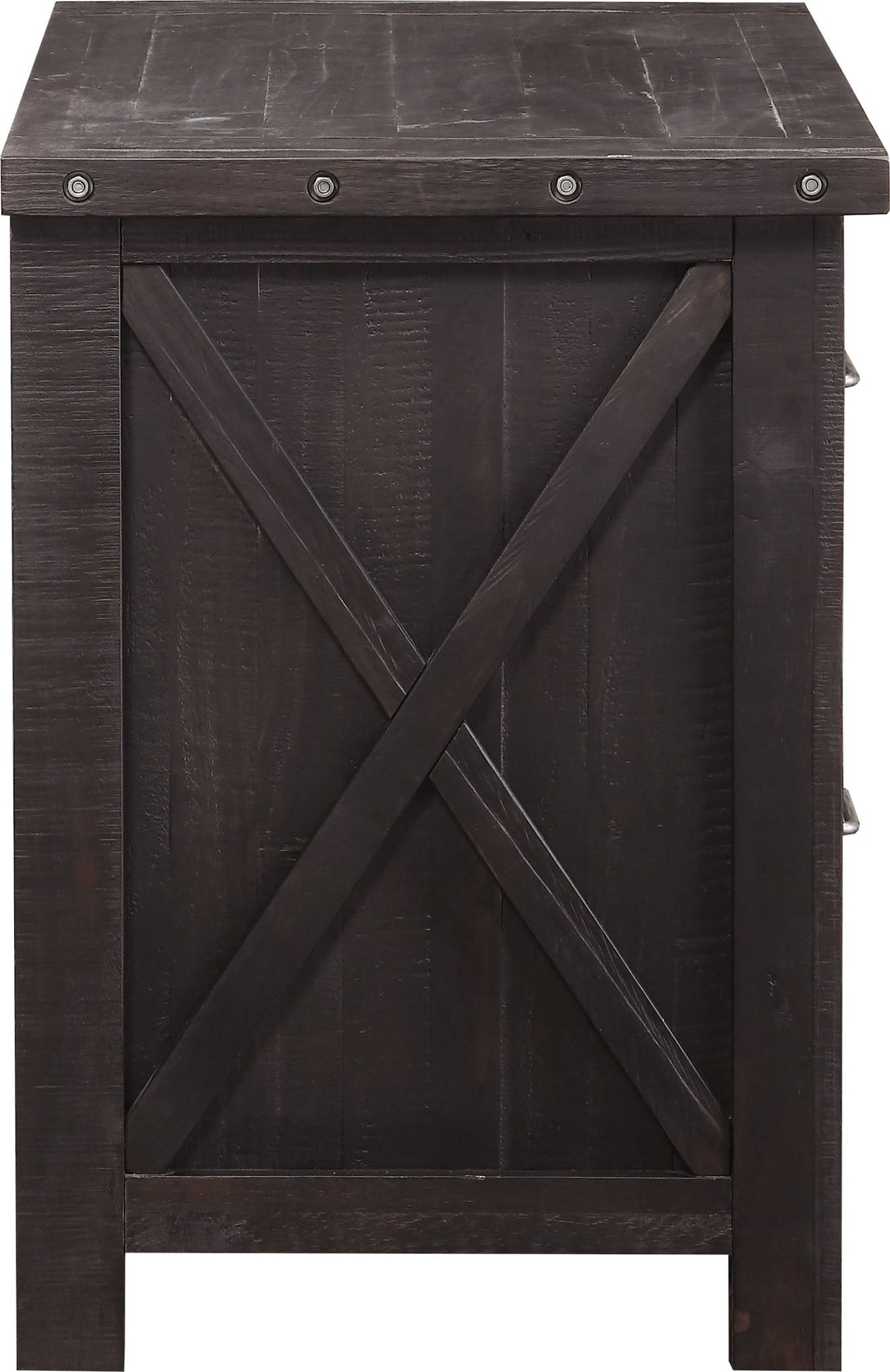 Yosemite - Solid Wood Lateral File Cabinet - Cafe