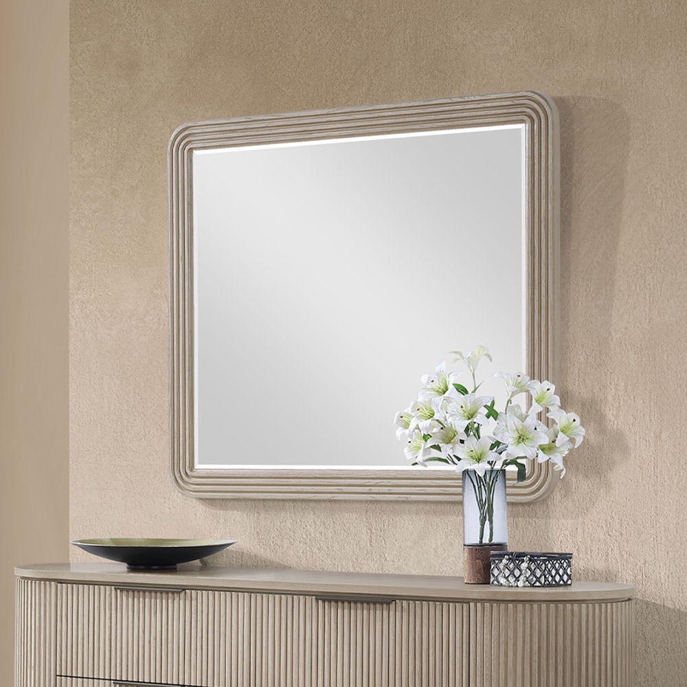 Leanna - Mirror - Light Oak - Urban Living Furniture (Los Angeles, CA)