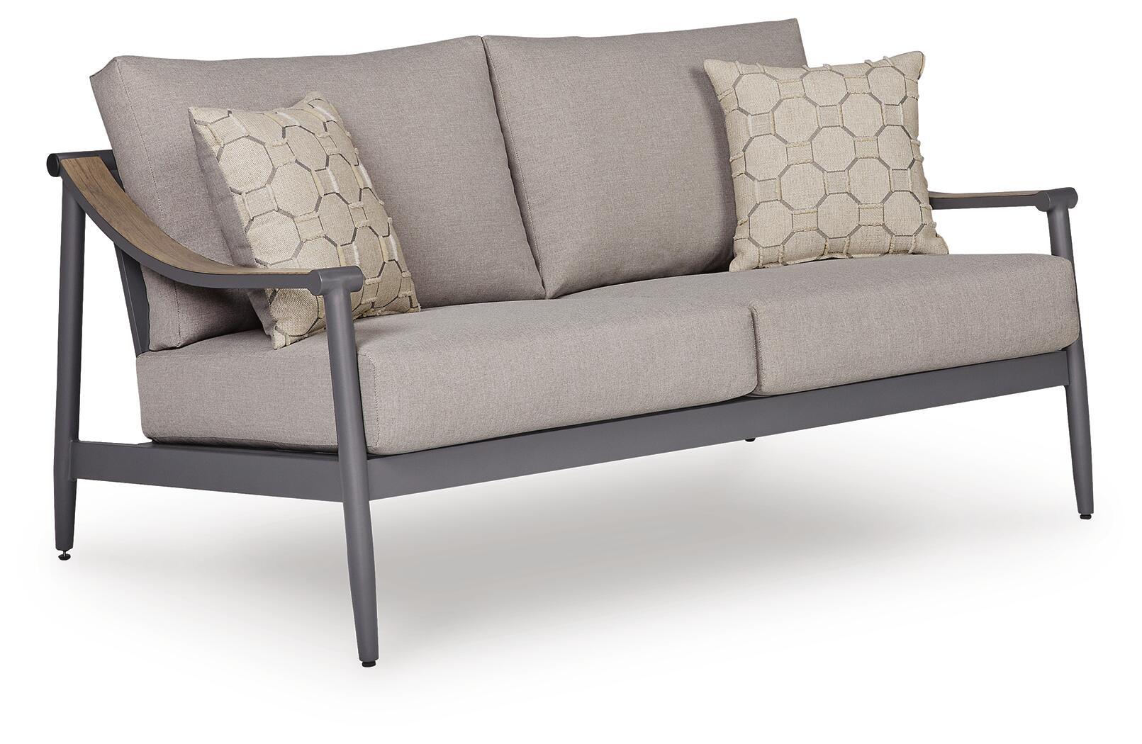 Ocean Beach - Loveseat With Cushion - Gray - Urban Living Furniture (Los Angeles, CA)