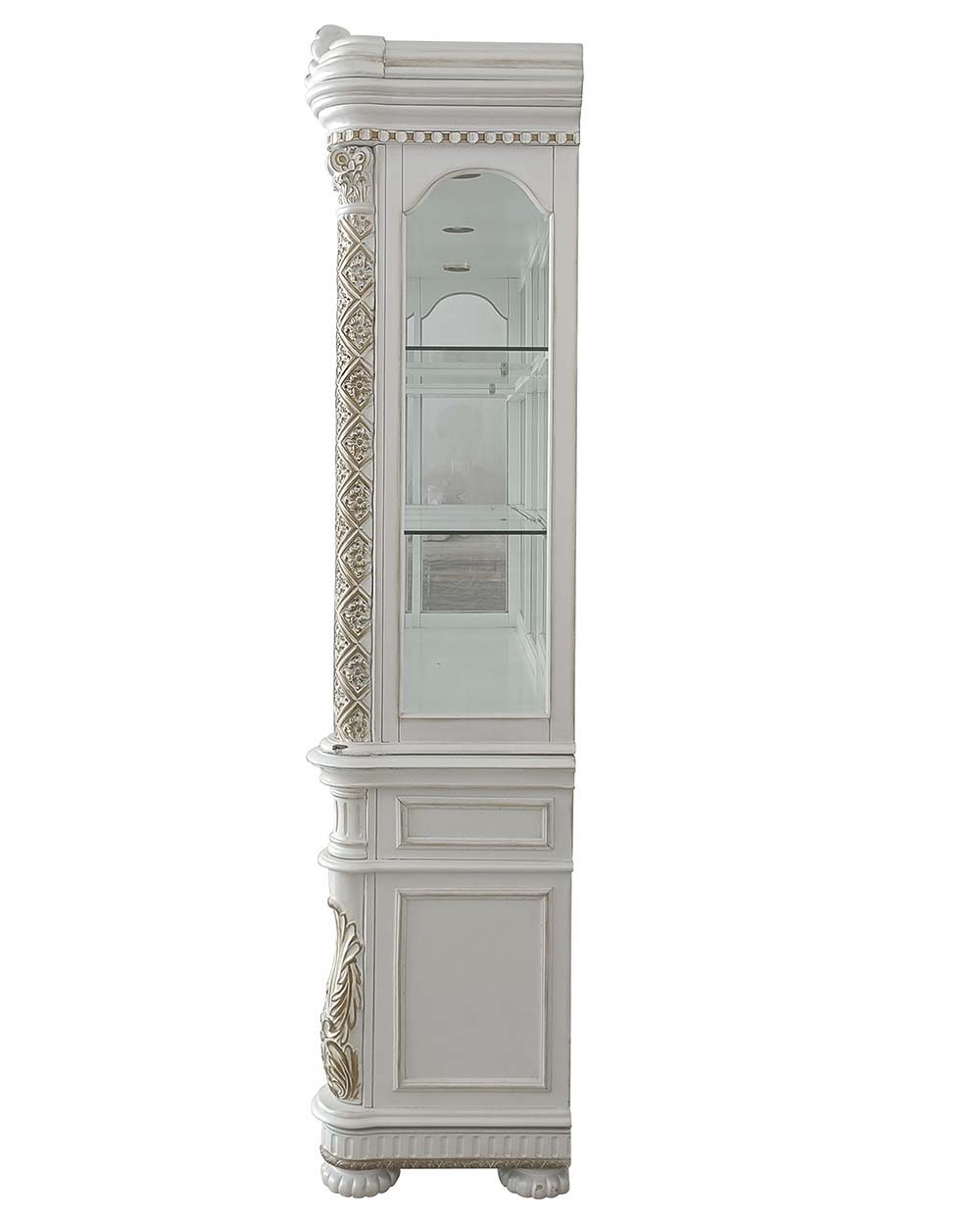 Vendom - Hutch & Buffet - Antique Pearl Finish - Urban Living Furniture (Los Angeles, CA)