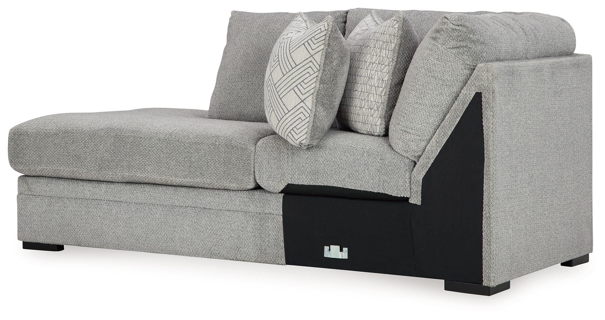 Casselbury - Cement - Laf Corner Chaise - Urban Living Furniture (Los Angeles, CA)
