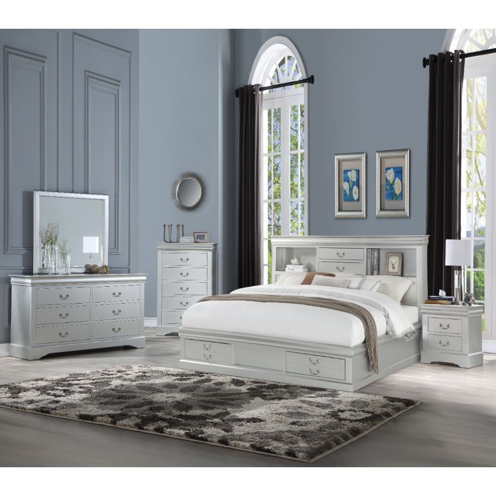 Louis Philippe III - Bed w/Storage - Urban Living Furniture (Los Angeles, CA)