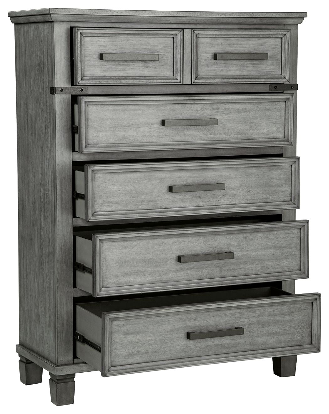 Russelyn - Gray - Five Drawer Chest - Urban Living Furniture (Los Angeles, CA)